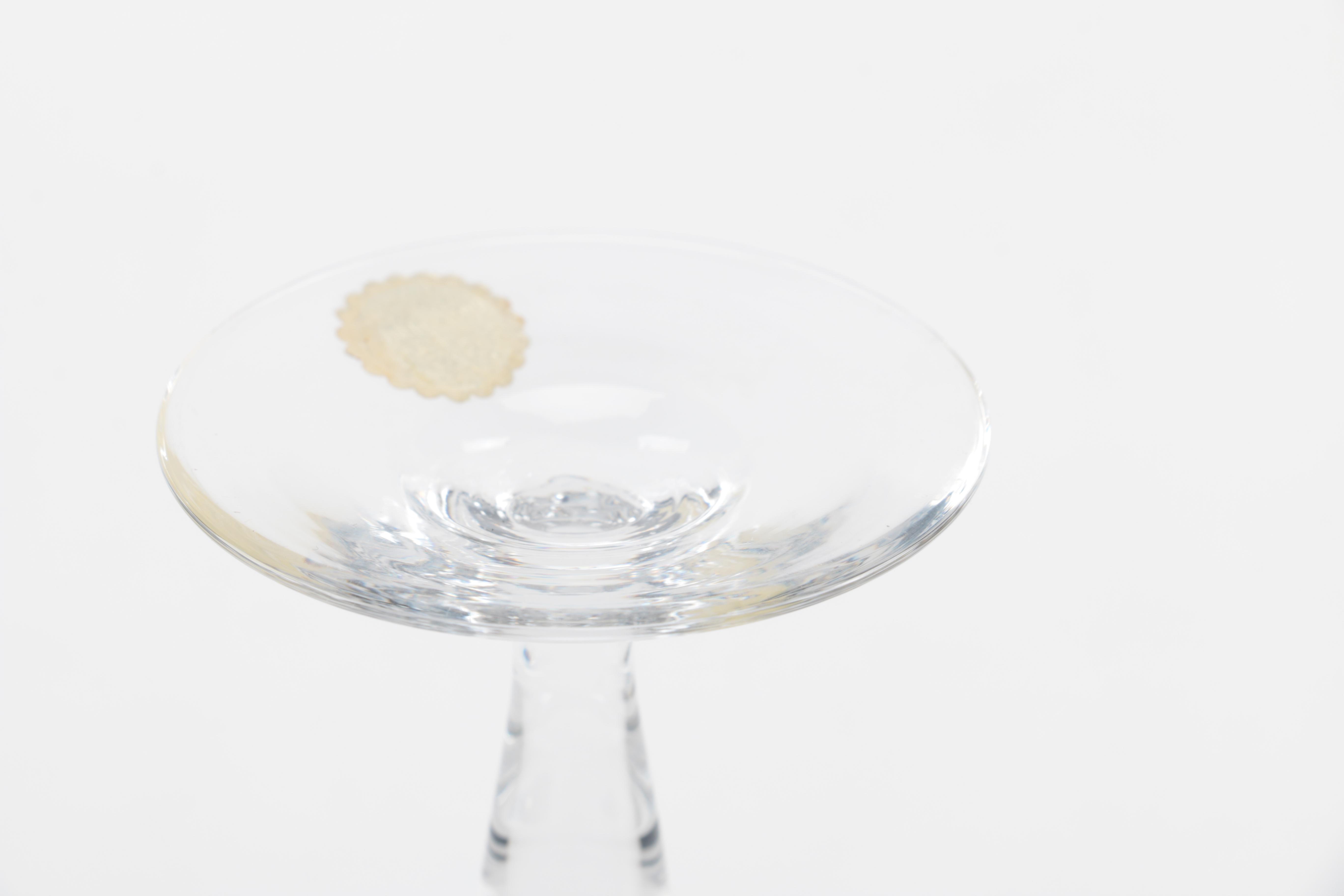 Silver Plated and Crystal Martini Set