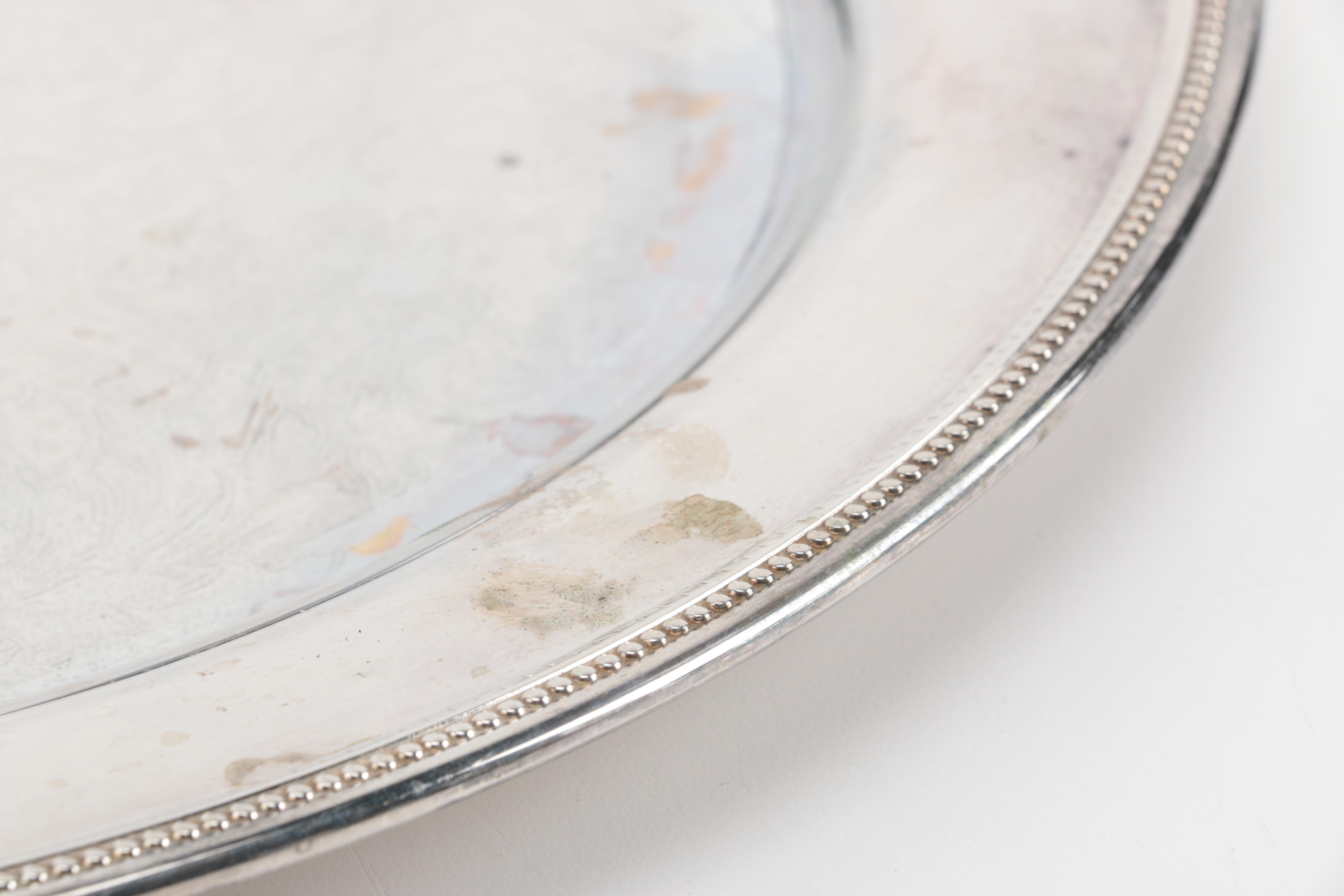 Silver Plated and Crystal Martini Set