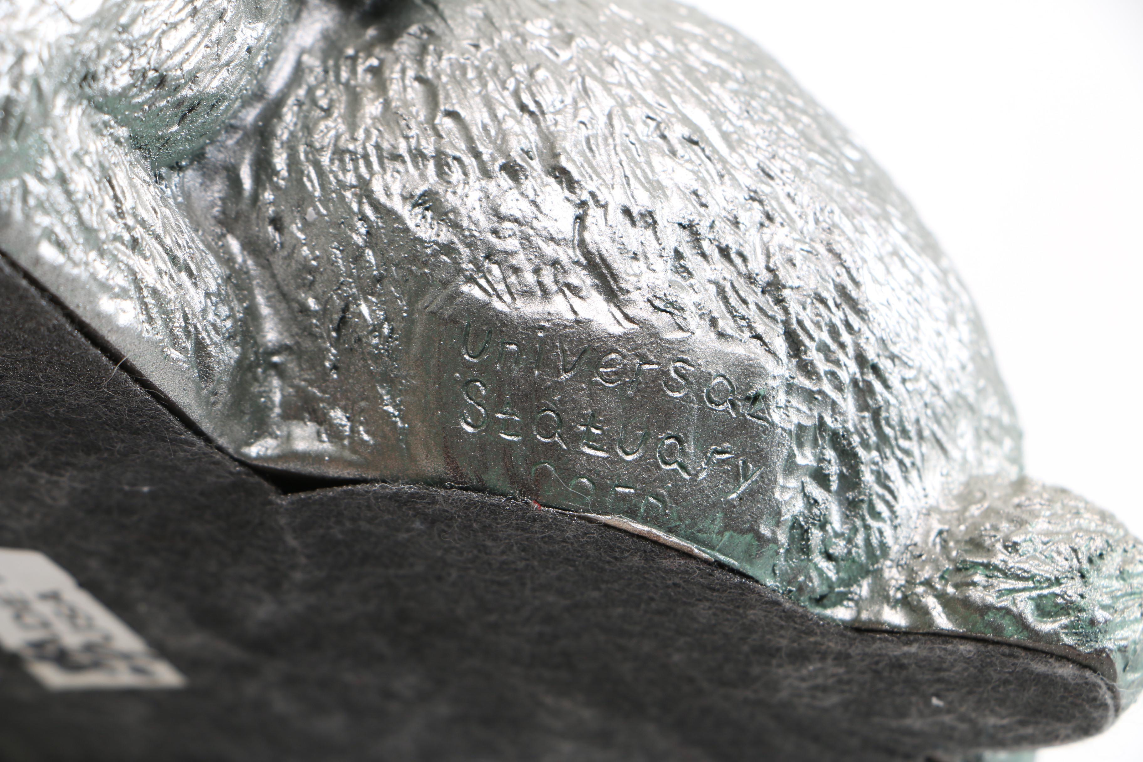 Silver Tone Resin Rabbit Figurines