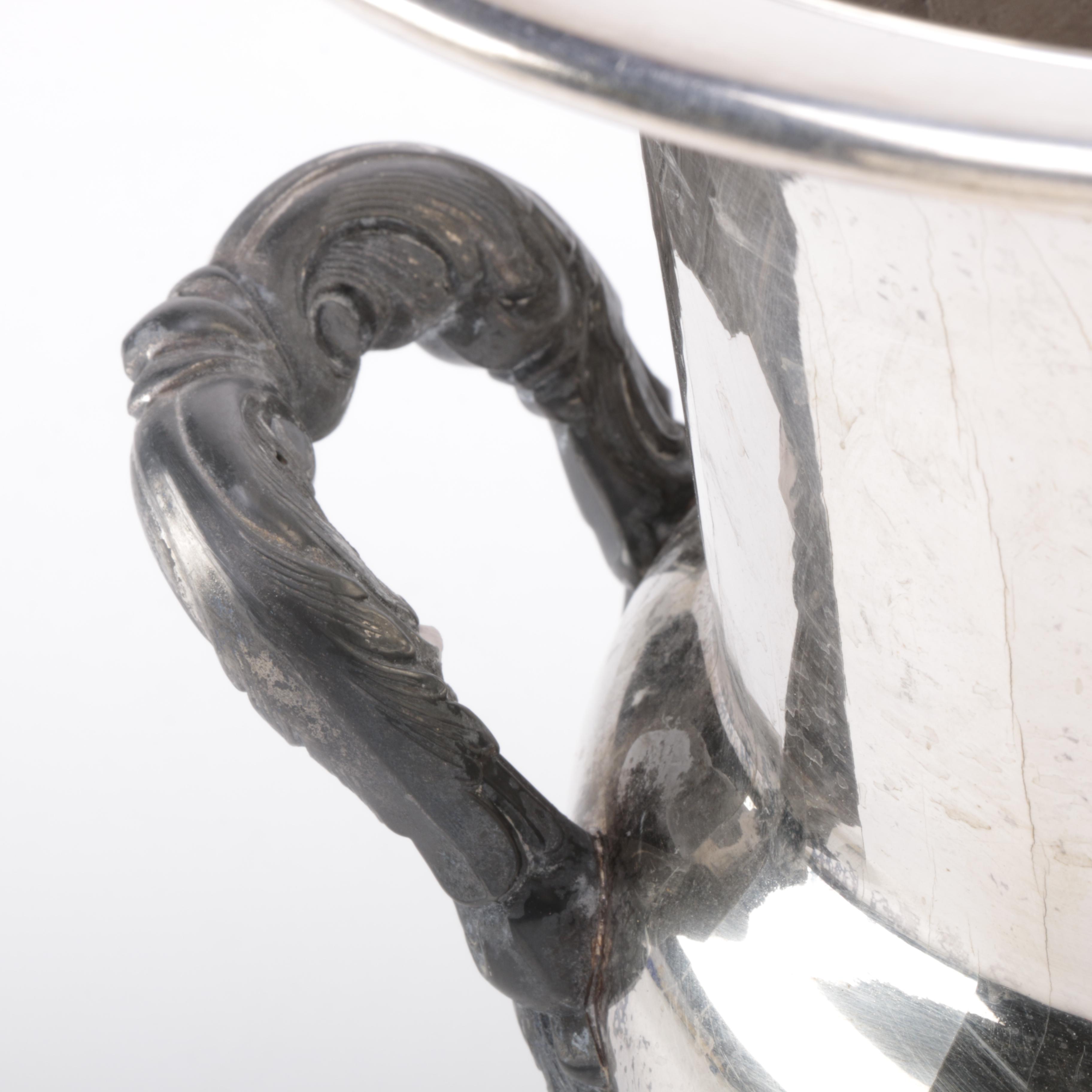 Silver Plate Wine Chiller by Poole