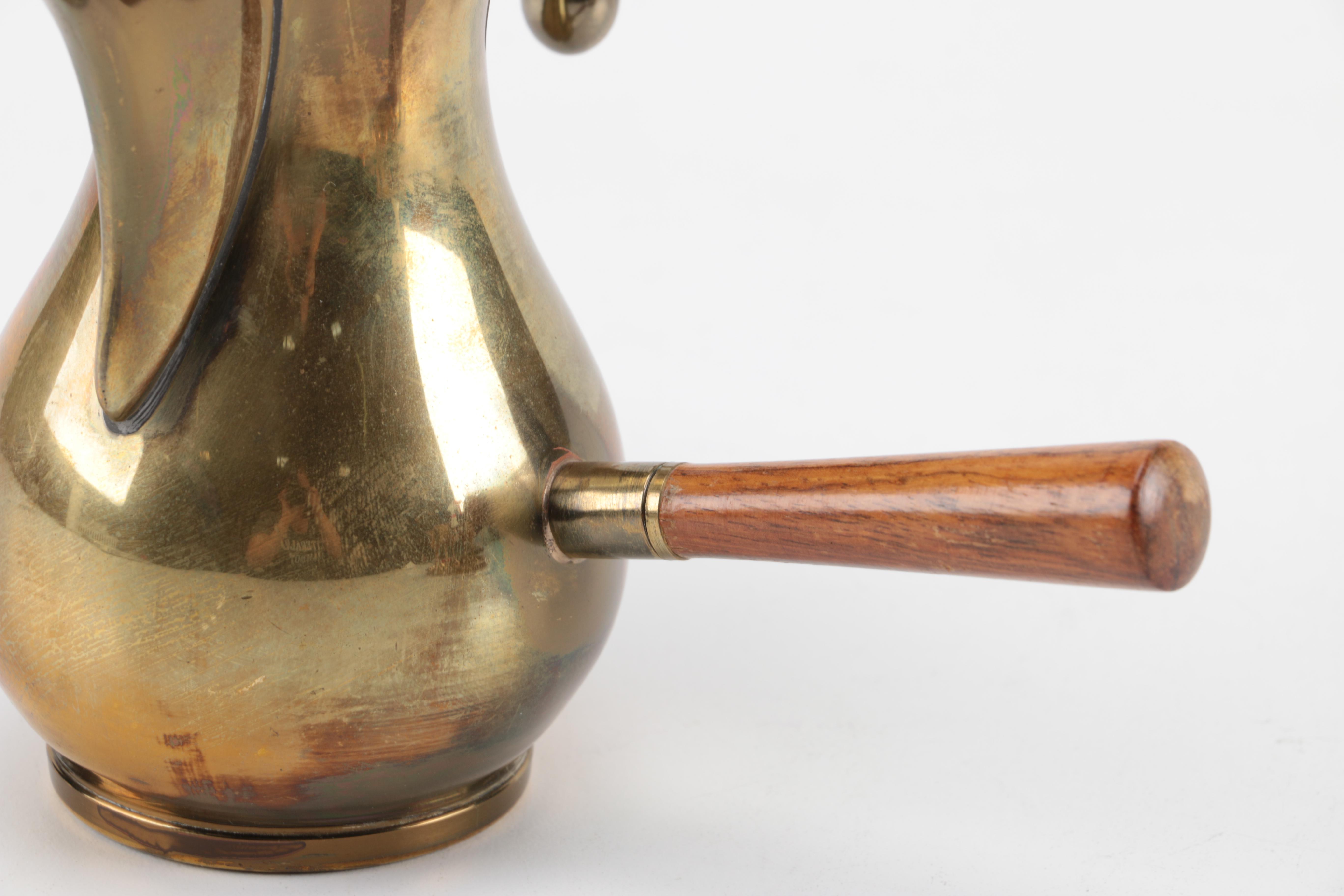 Italian Brass Chocolate Service