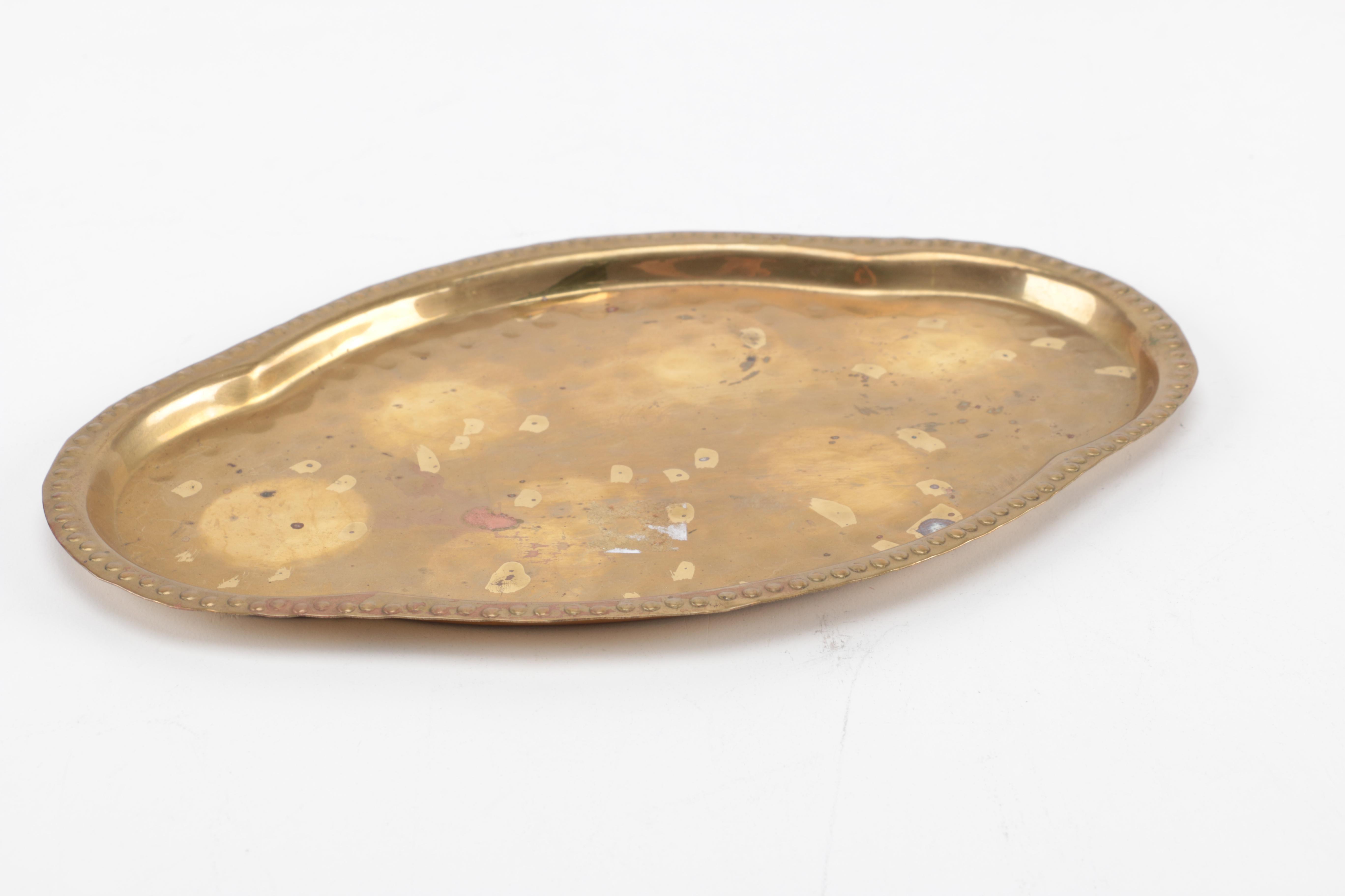 Italian Brass Chocolate Service