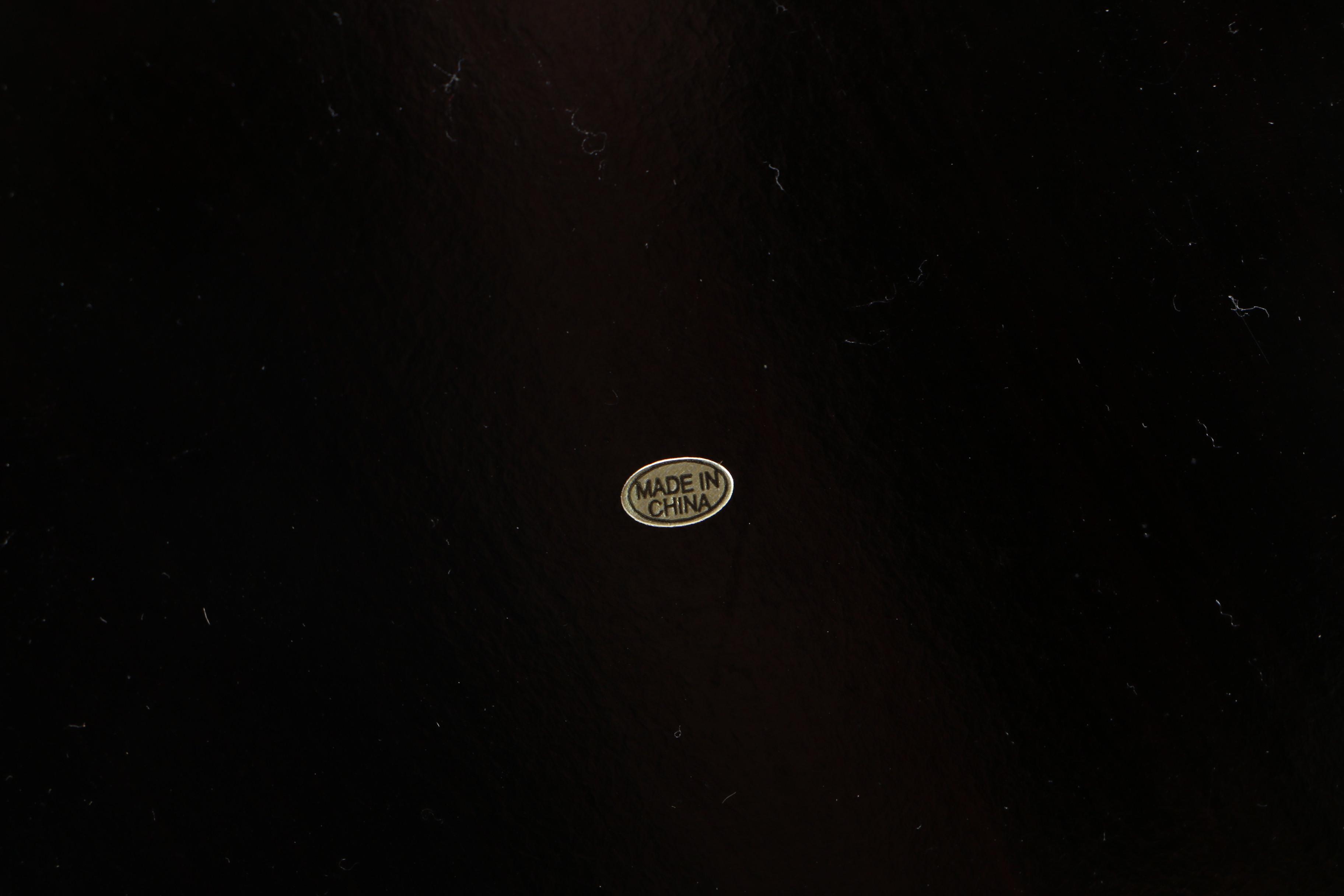 Decorative Chinese Ceramic Foot Bath and Wooden Stand