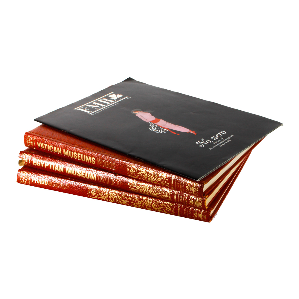 Vintage "Newsweek Great Museums of the World" Books with 1984 "FMR" Magazine