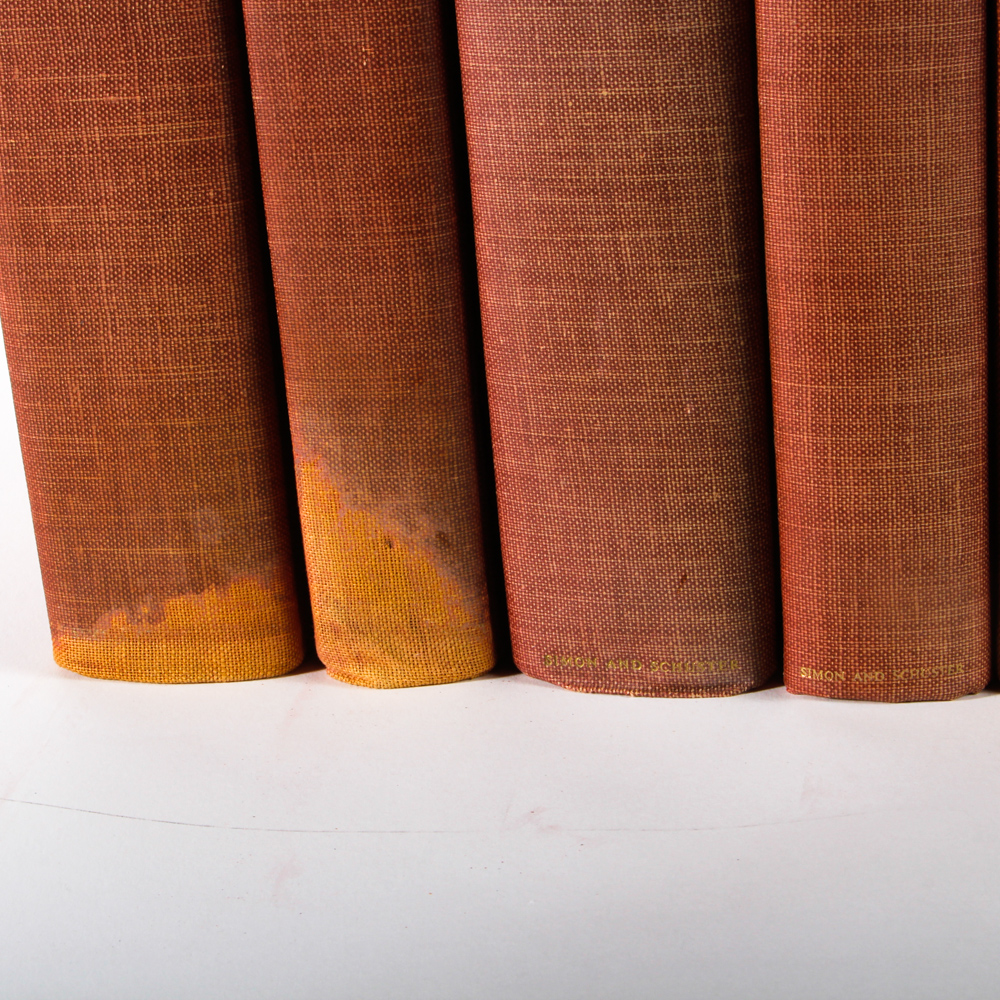 Set of 1930s-1960s Will Durant History Books