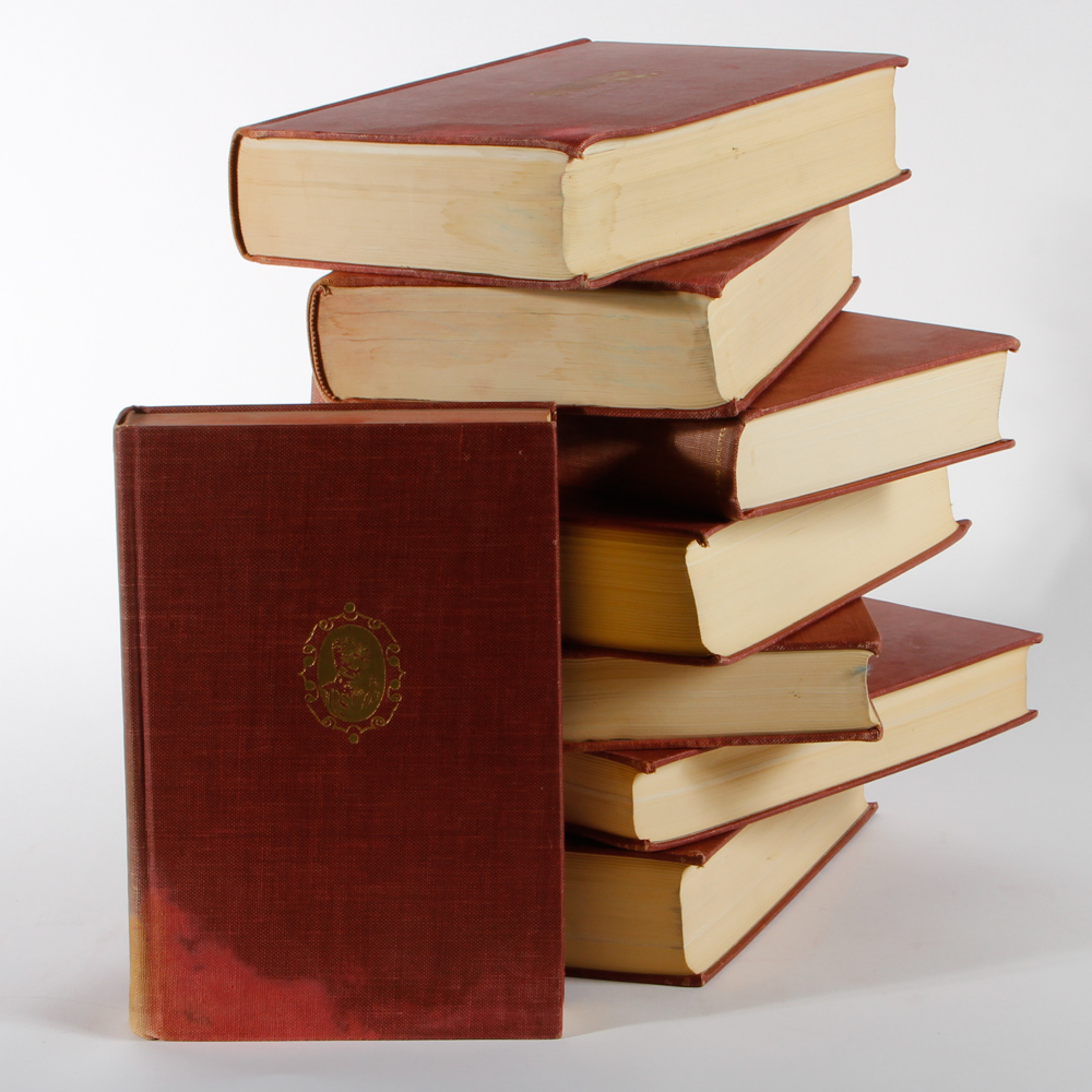 Set of 1930s-1960s Will Durant History Books