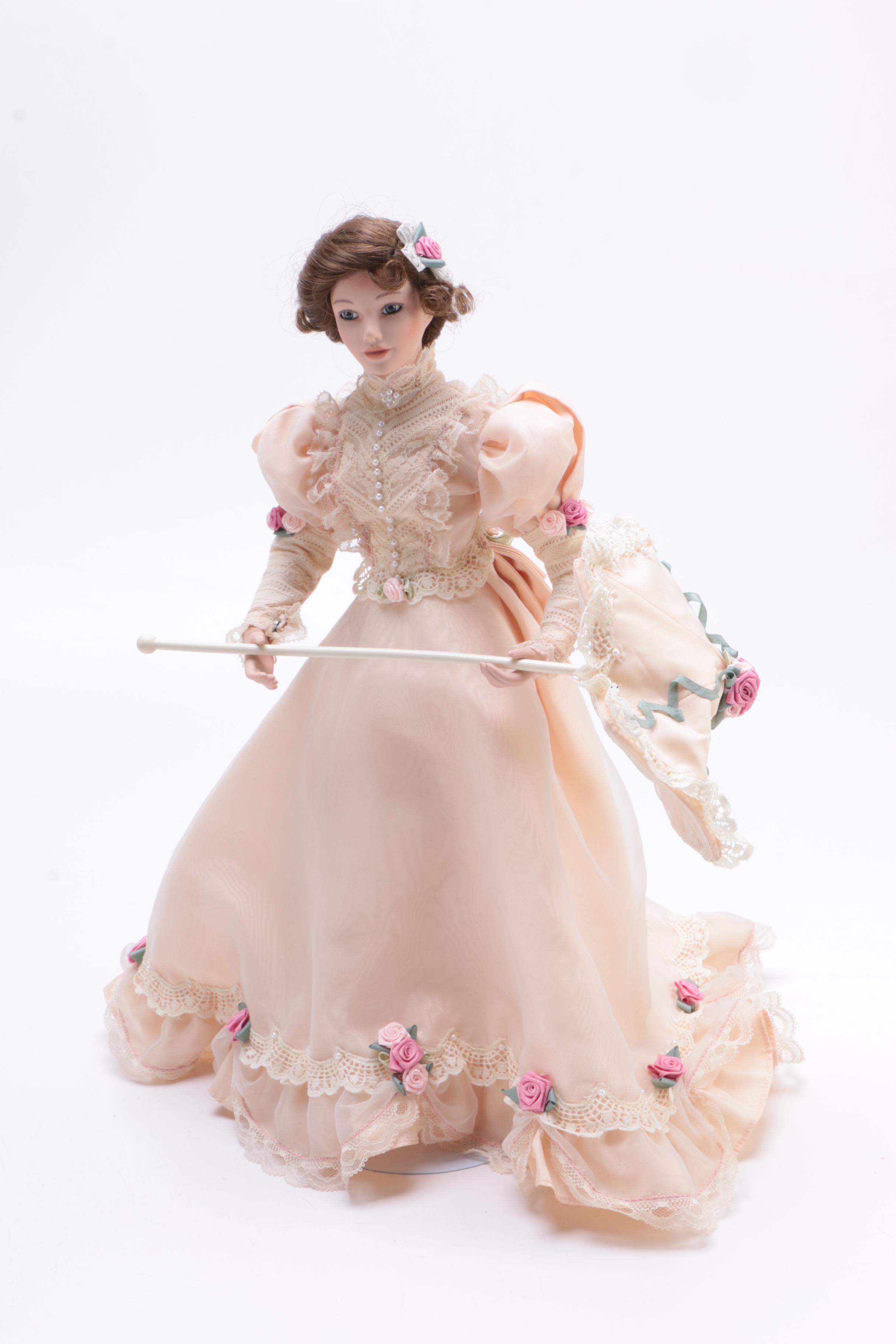 Two Ashton-Drake Porcelain Dolls