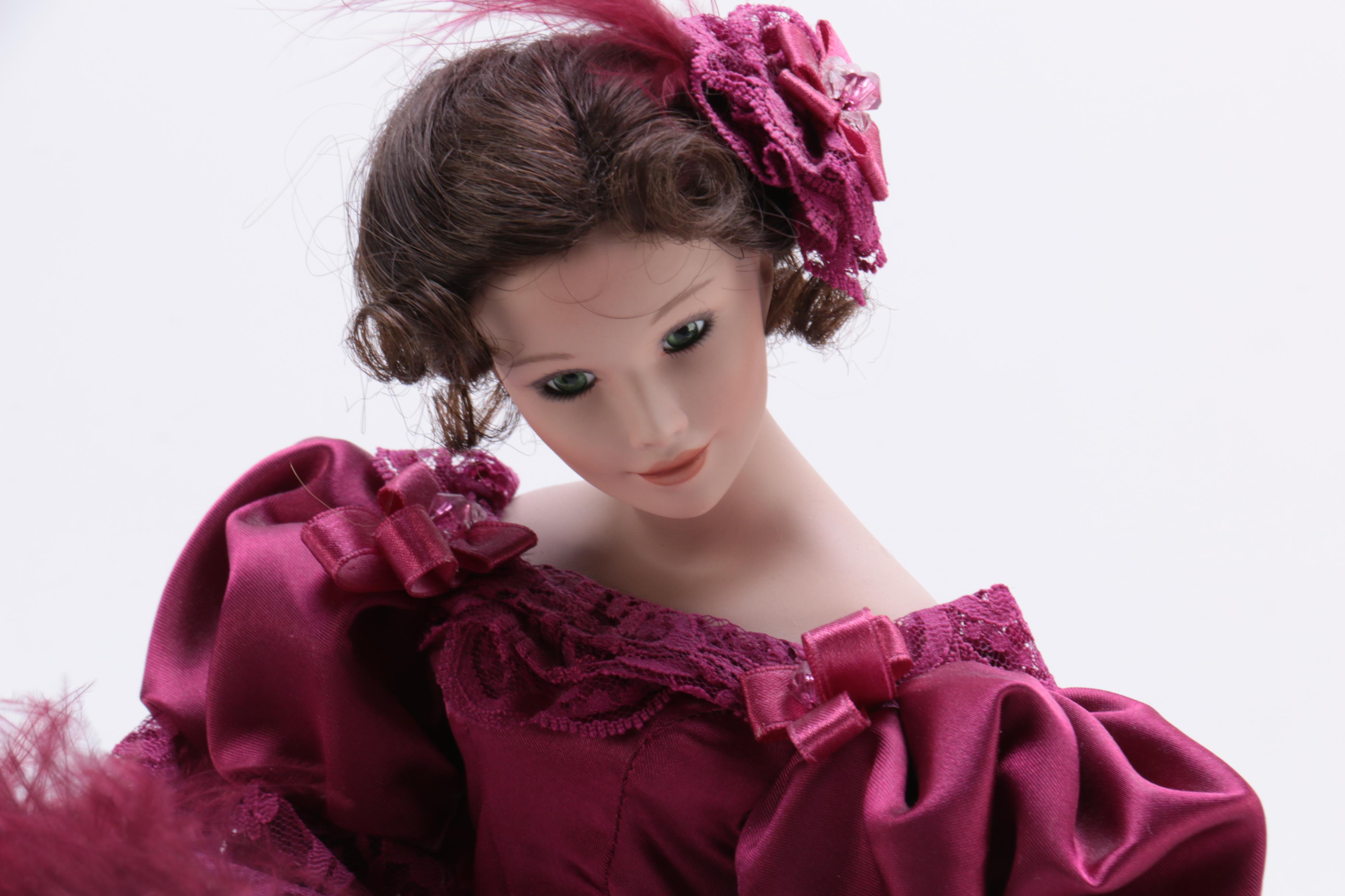 Two Ashton-Drake Porcelain Dolls