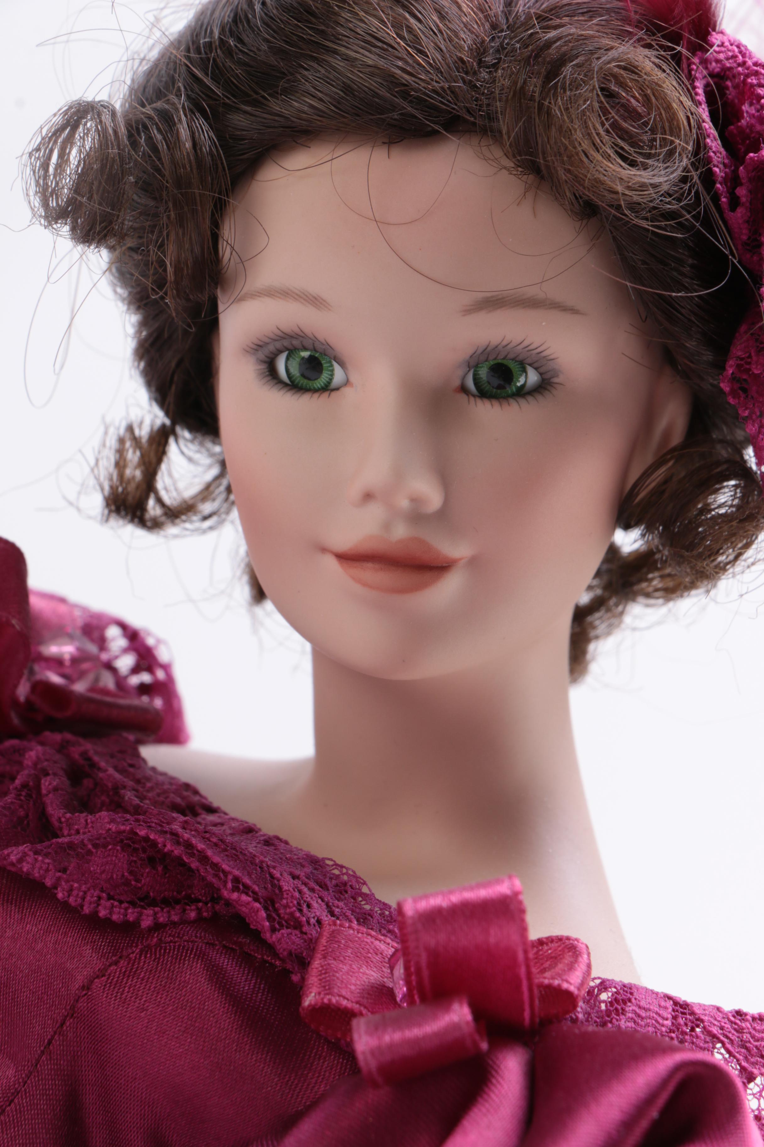 Two Ashton-Drake Porcelain Dolls