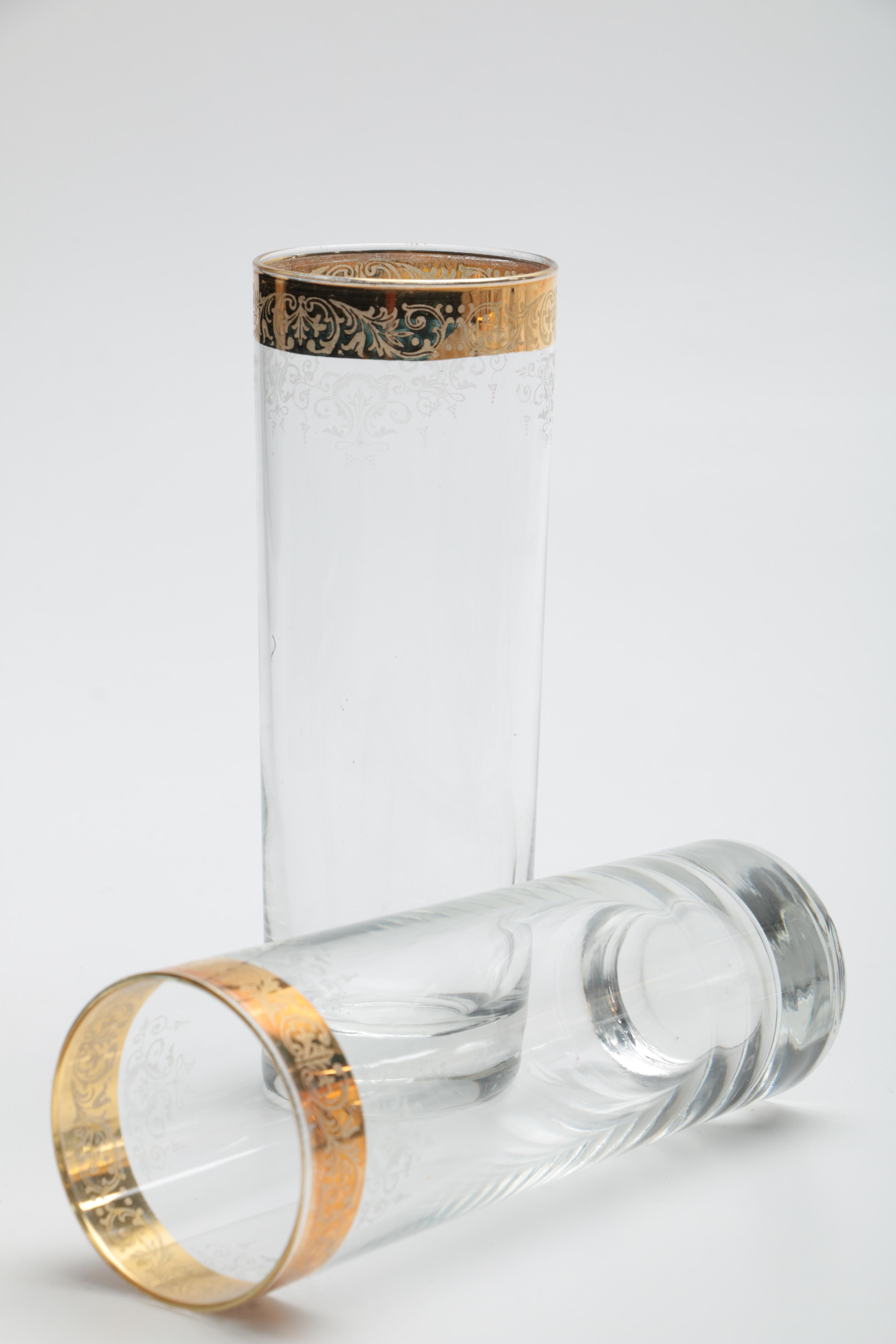 Martini Glassware and Ice Bucket Set