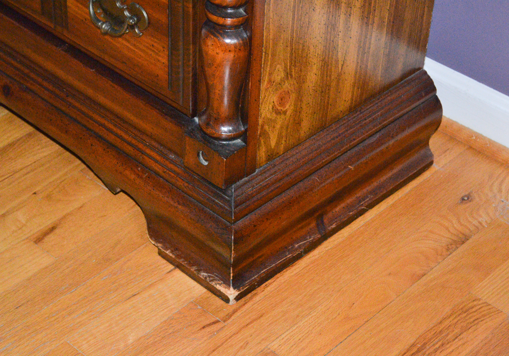 Vintage Chippendale Inspired Nightstand