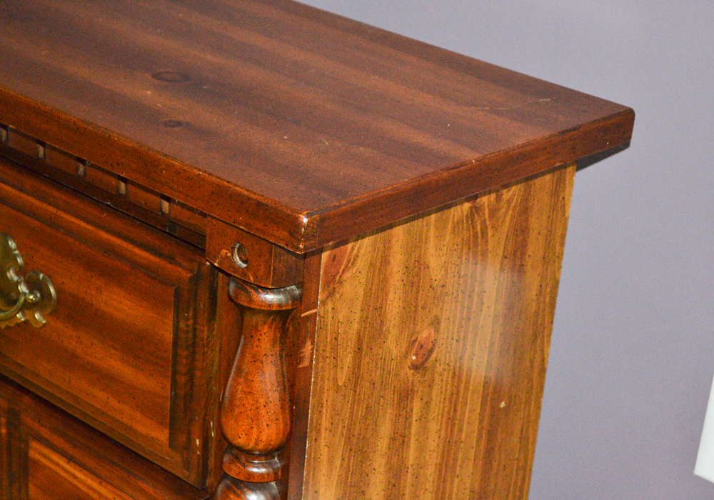 Vintage Chippendale Inspired Nightstand