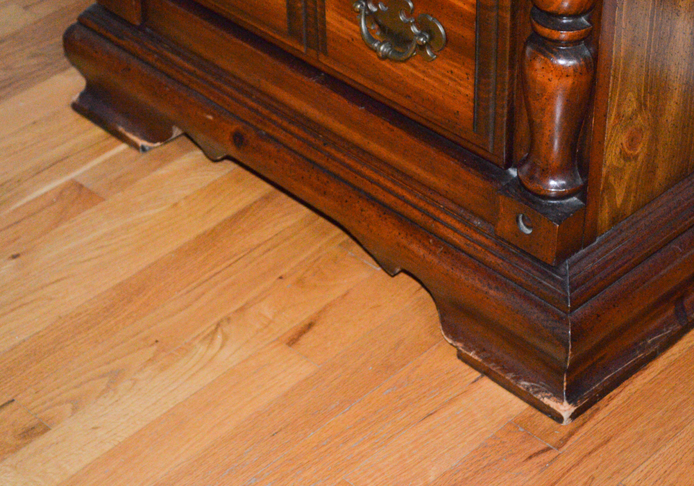 Vintage Chippendale Inspired Nightstand