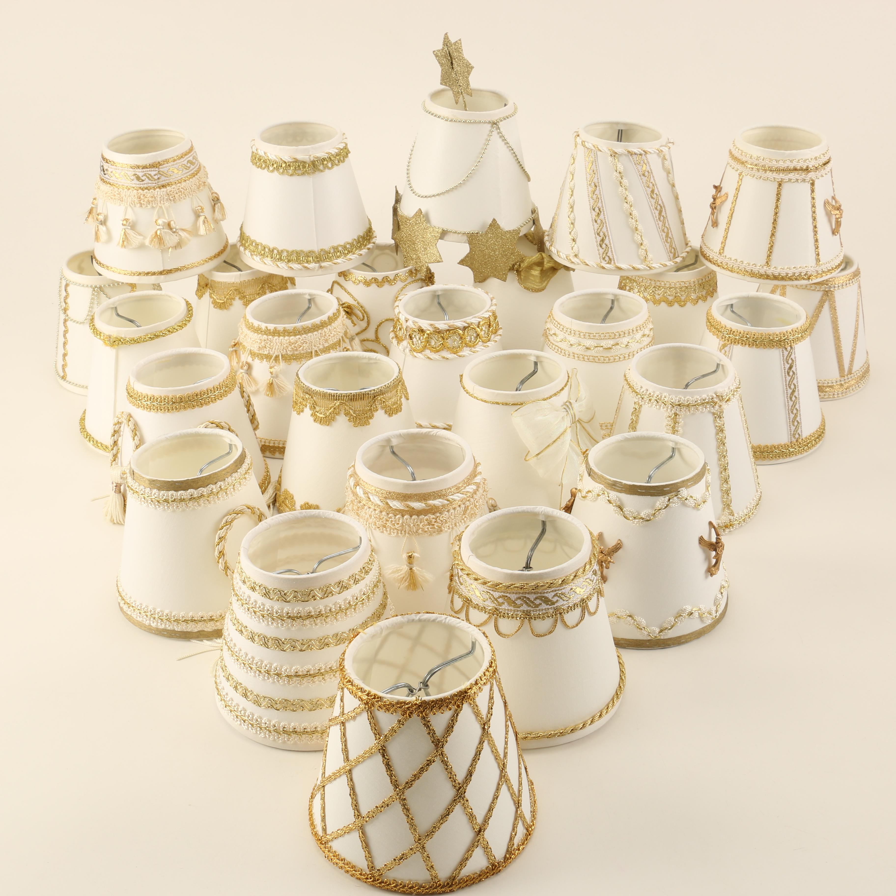 Set of Twenty Six Mini Lamp Shades