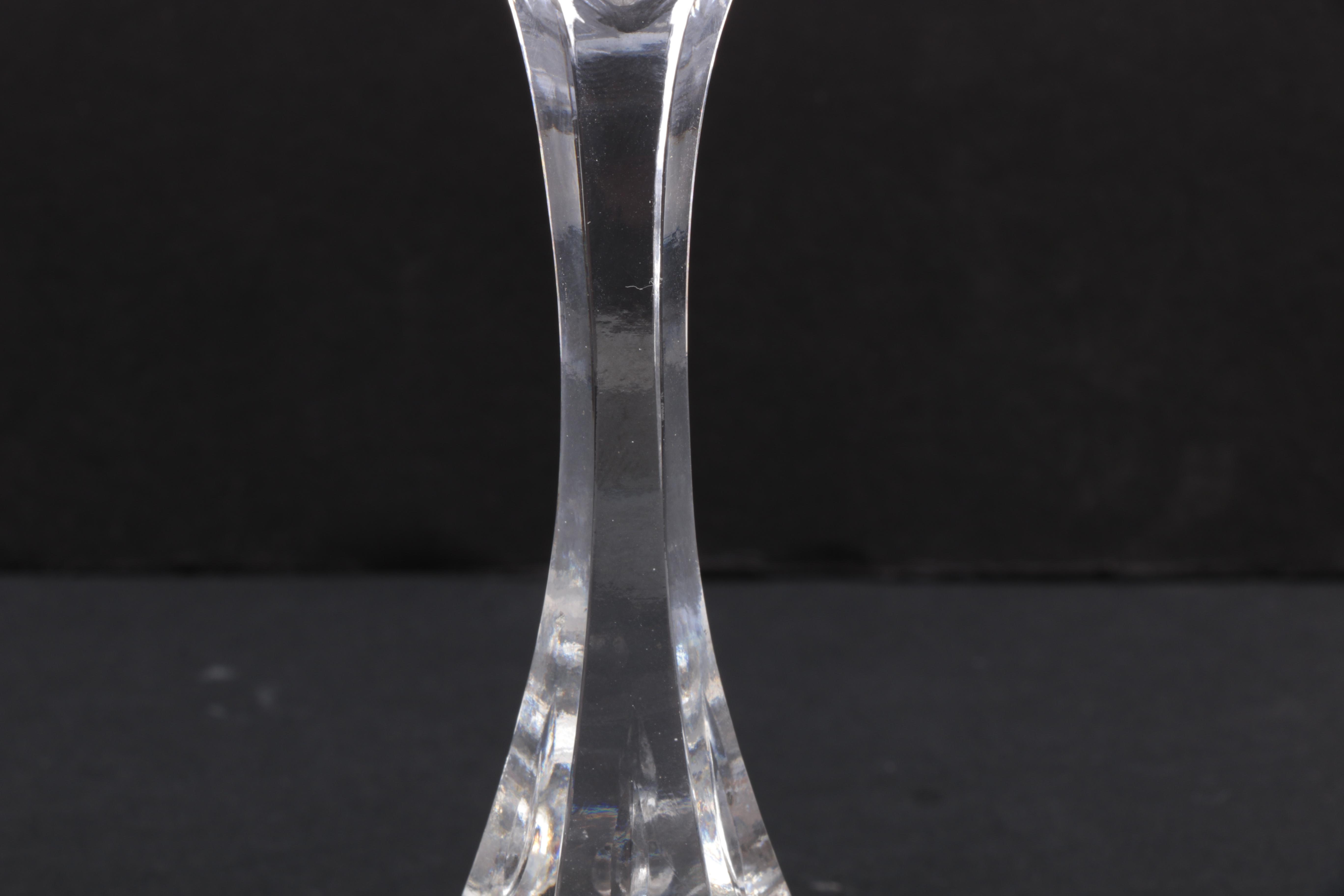 Etched Crystal Glasses