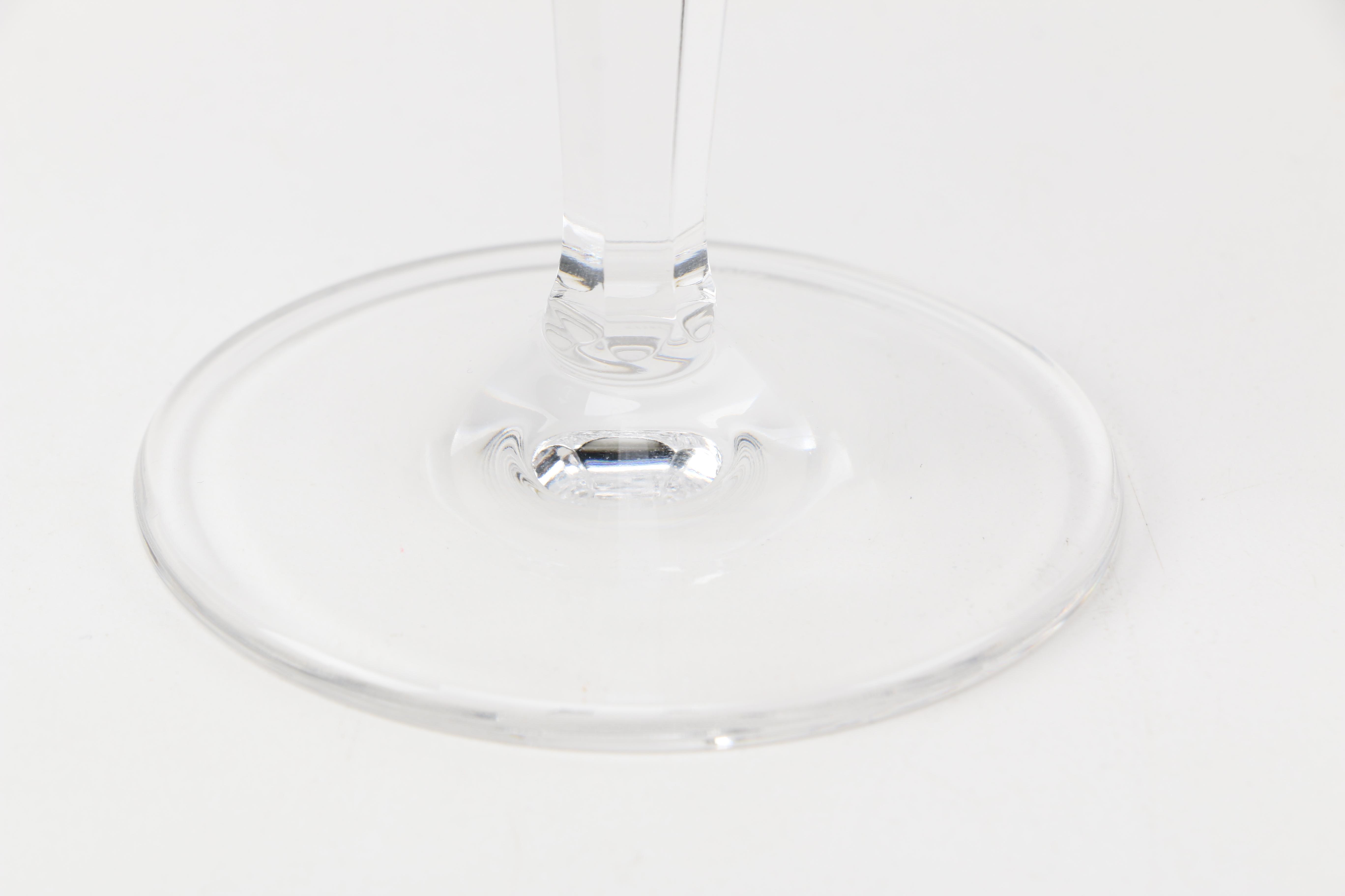 Pair of Waterford Crystal "Peace"  Toasting Flutes