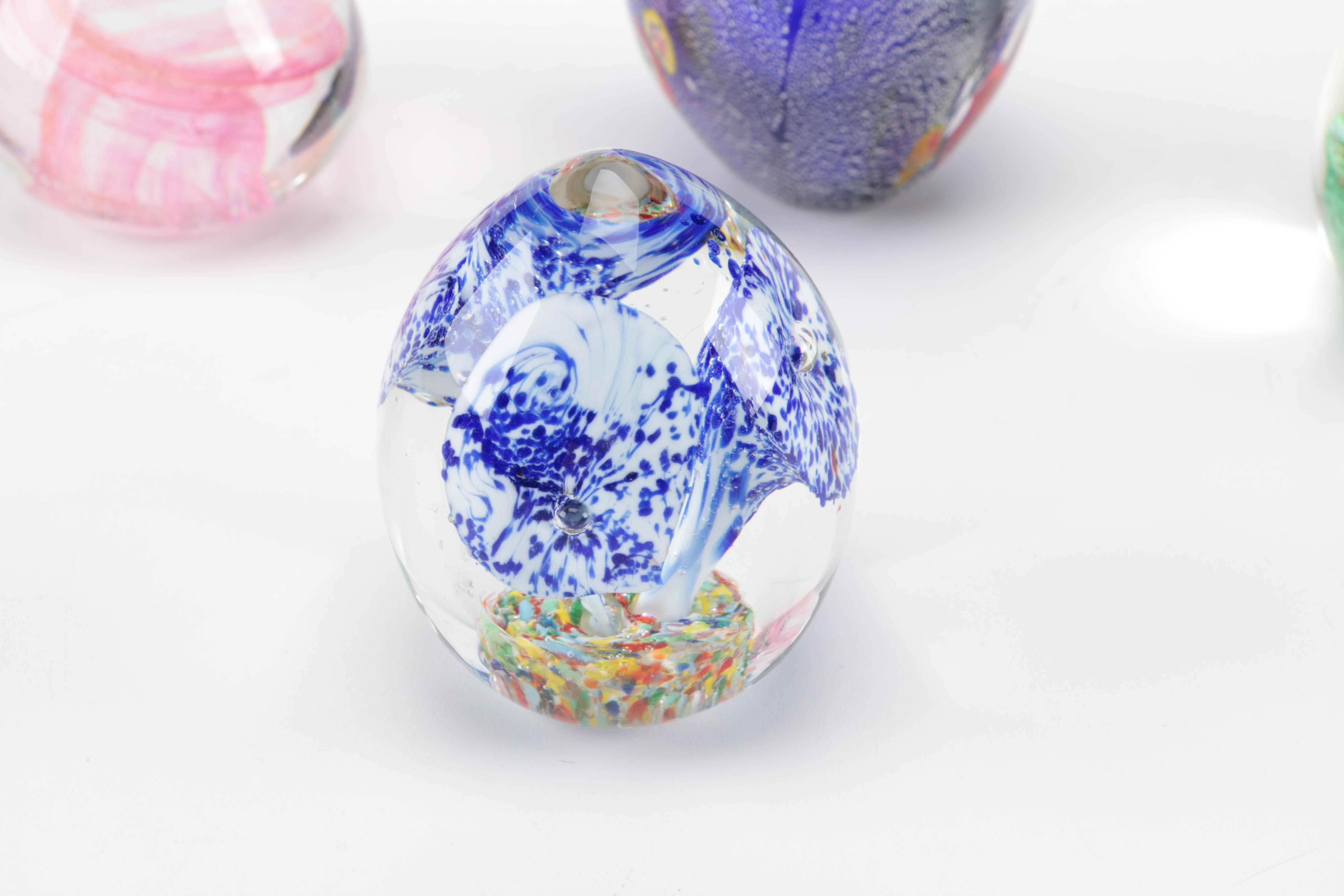 Glass Paperweights