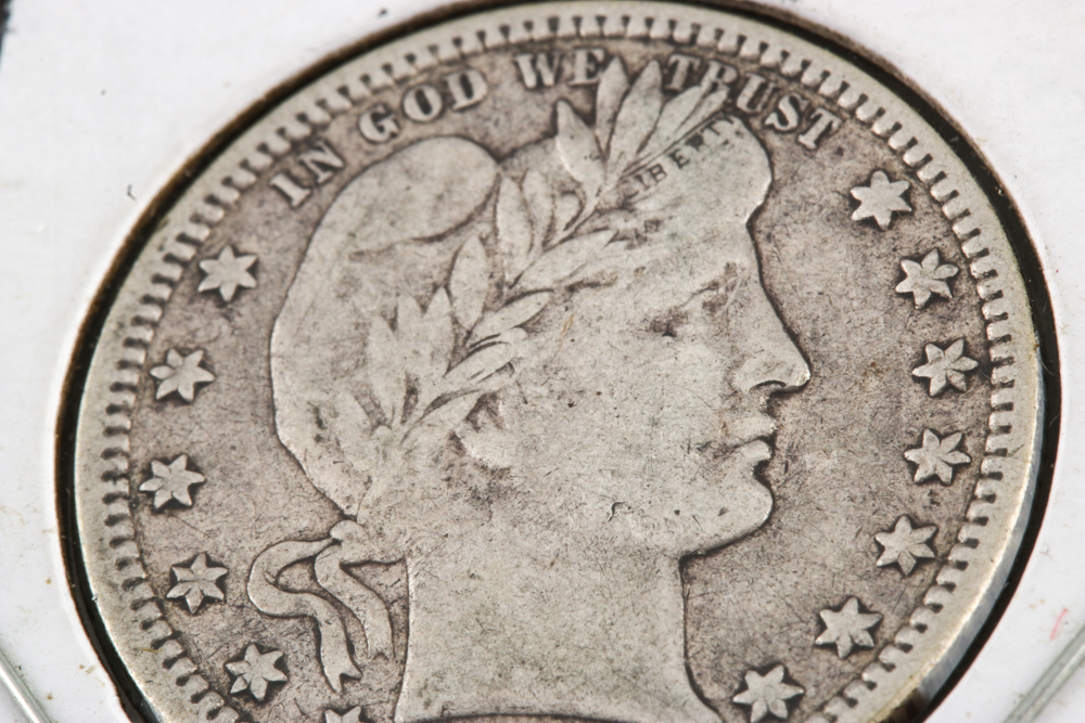 1904-O Barber Quarter