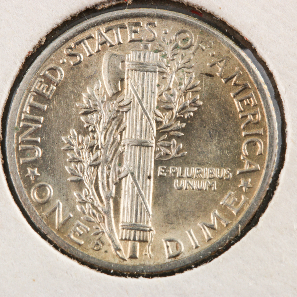 1941 and 1941-D Mercury Dime