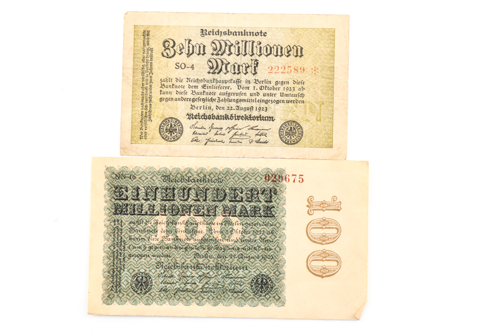 Group of (20) Assorted German Marks