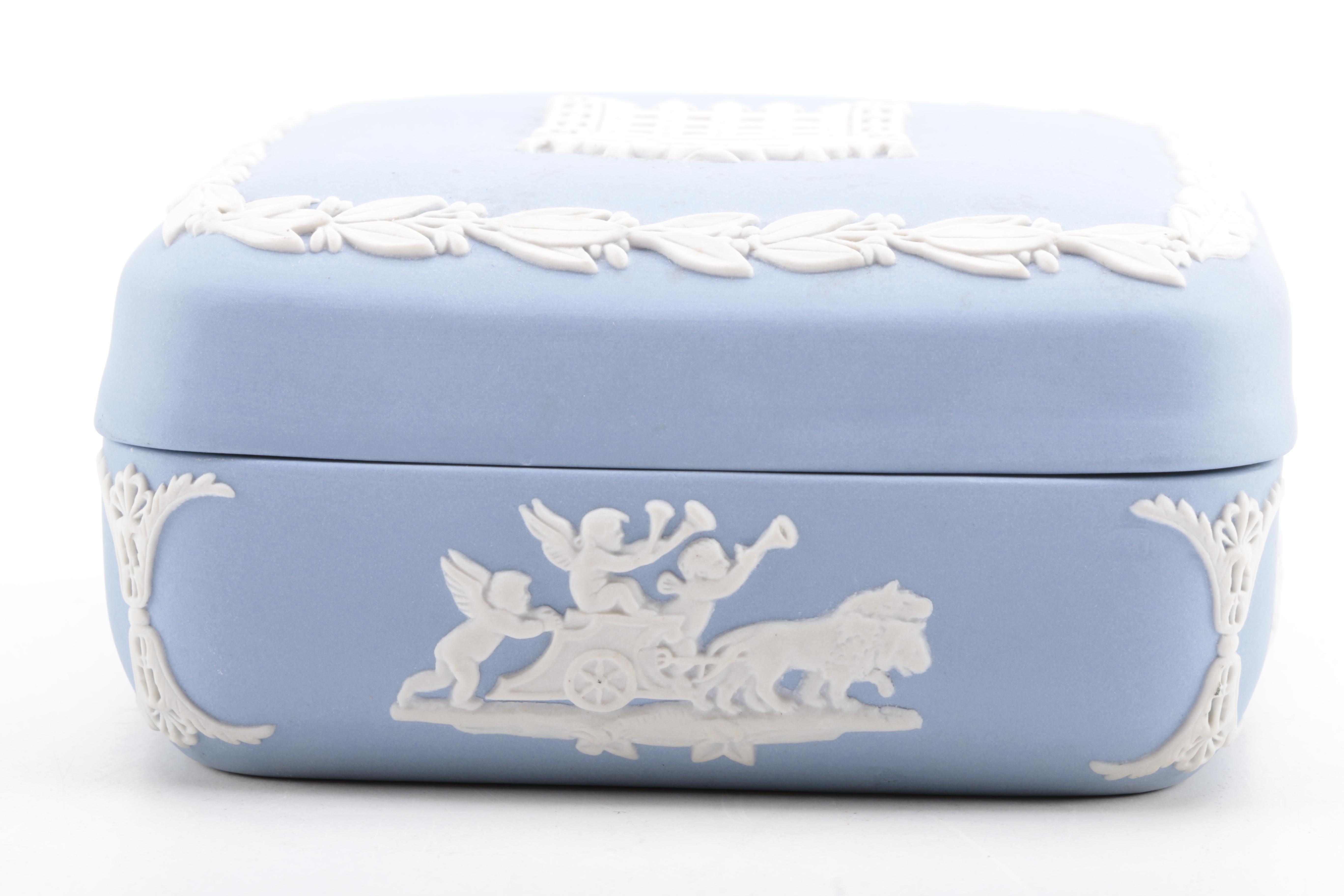 Wedgwood Jasperware Trinket Boxes