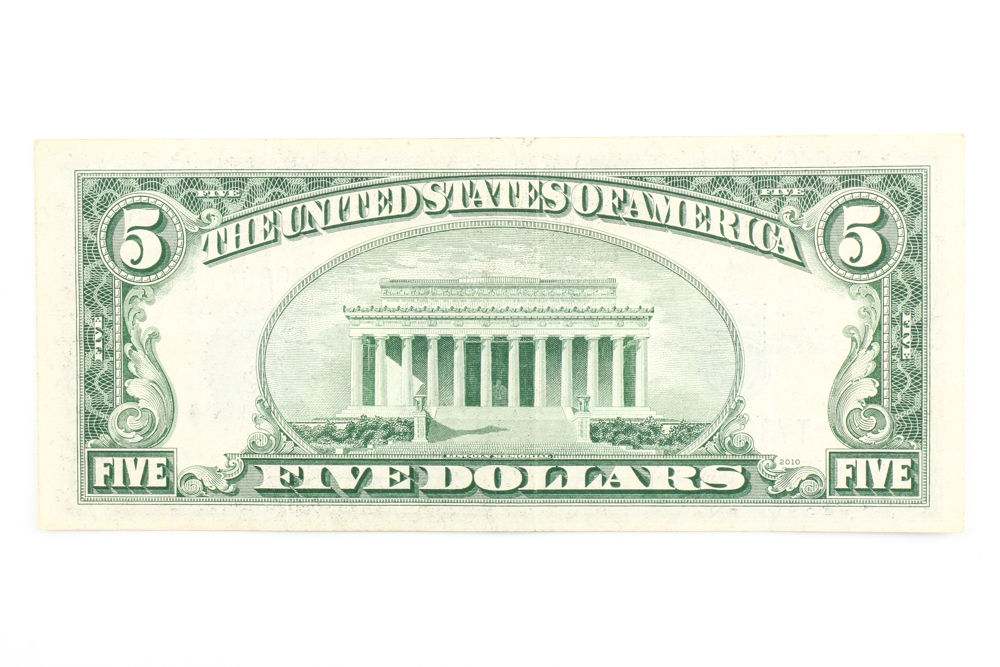 Series 1934-D Blue Seal $5 Silver Certificate
