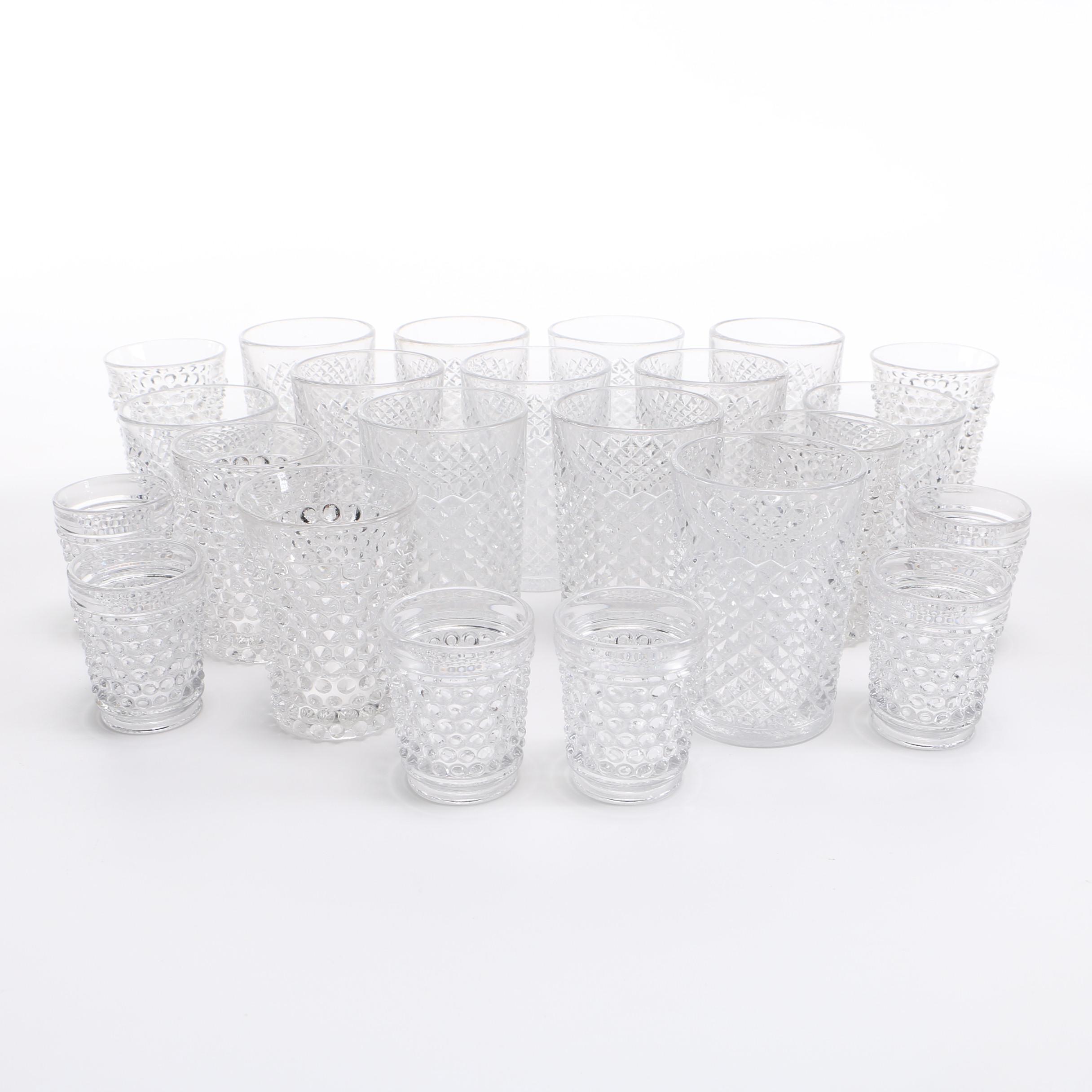 Assortment of Glass Cups