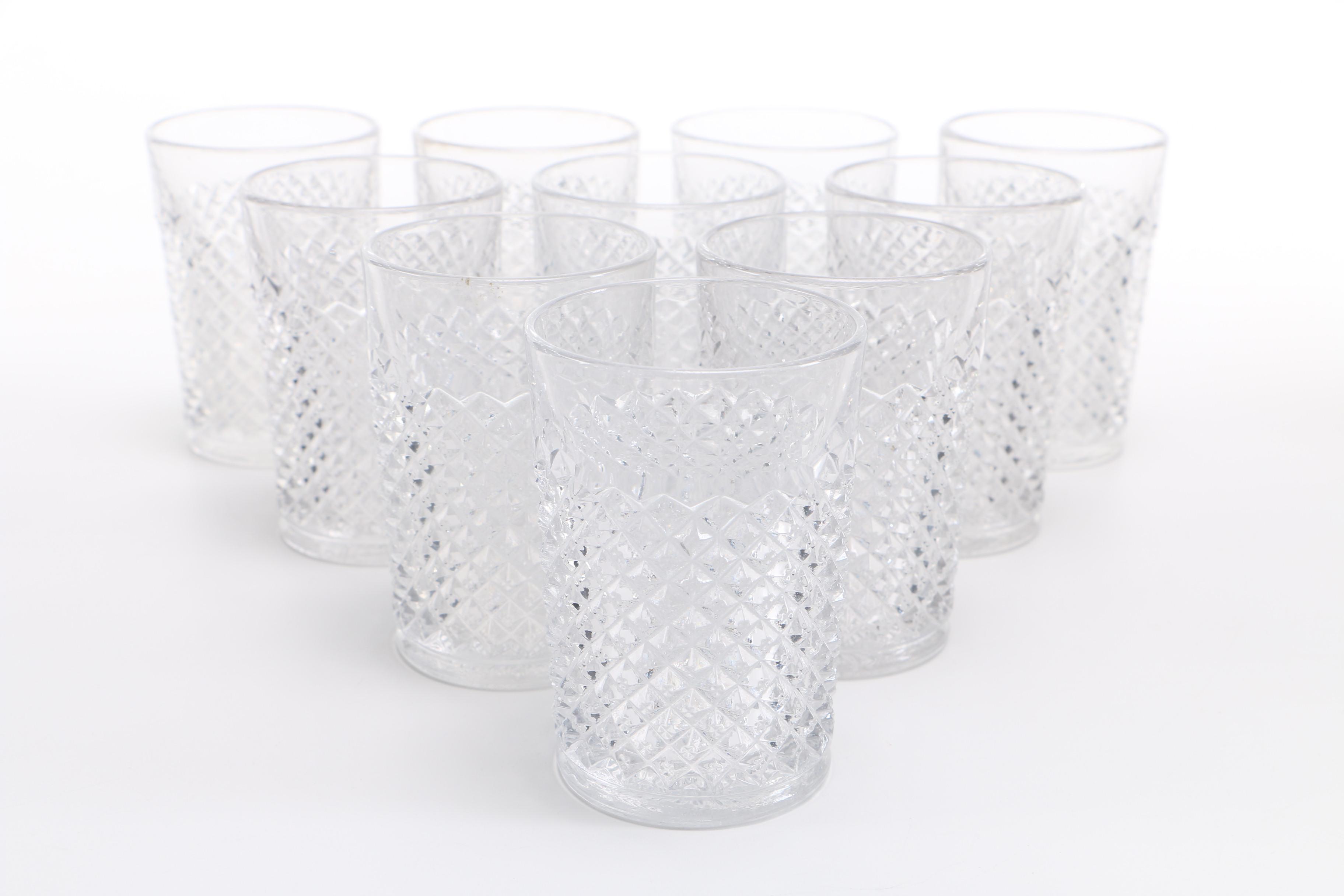 Assortment of Glass Cups