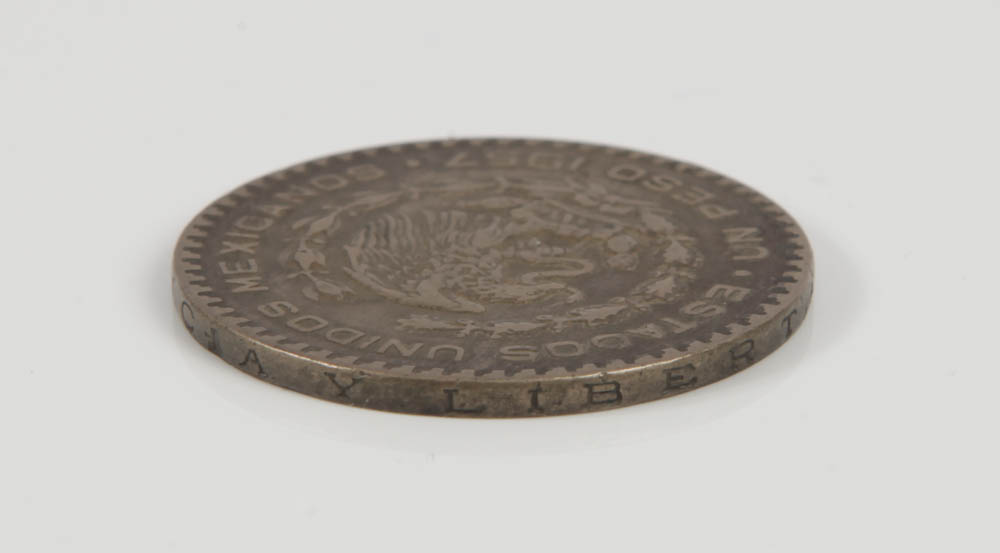 Mexican 1957 One Peso Coin