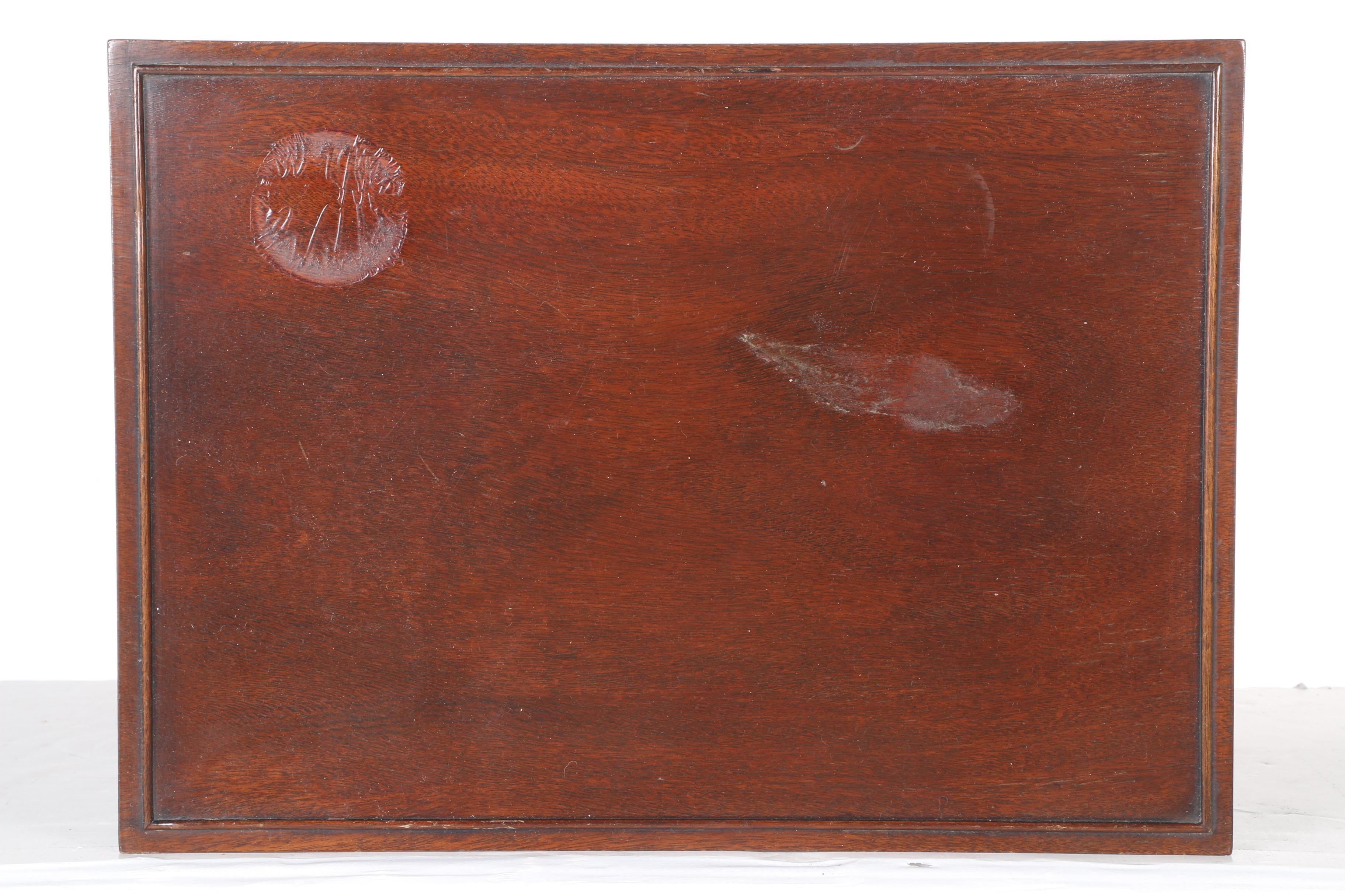 Vintage Regency Style Mahogany Nesting Tables