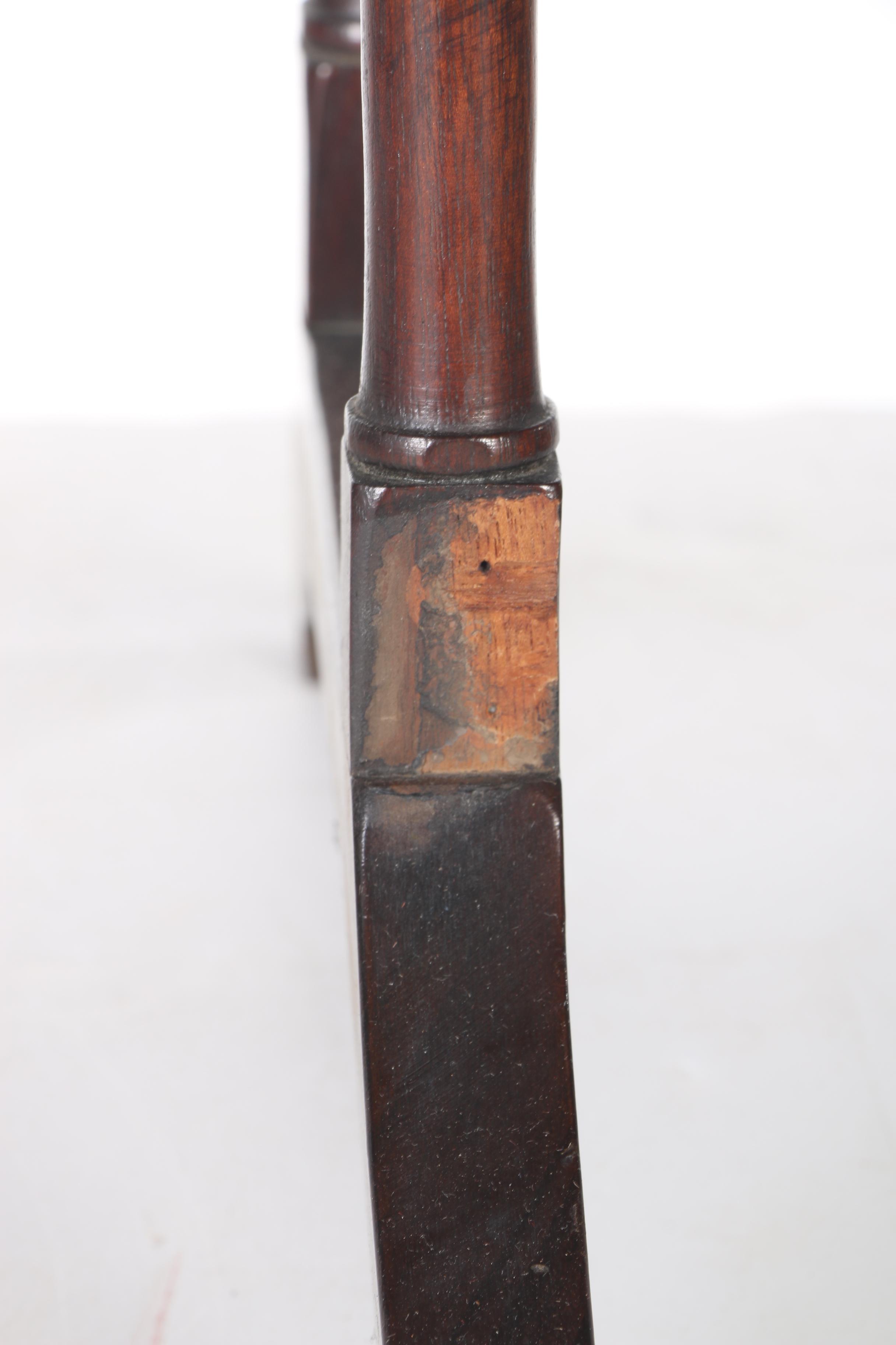 Vintage Regency Style Mahogany Nesting Tables