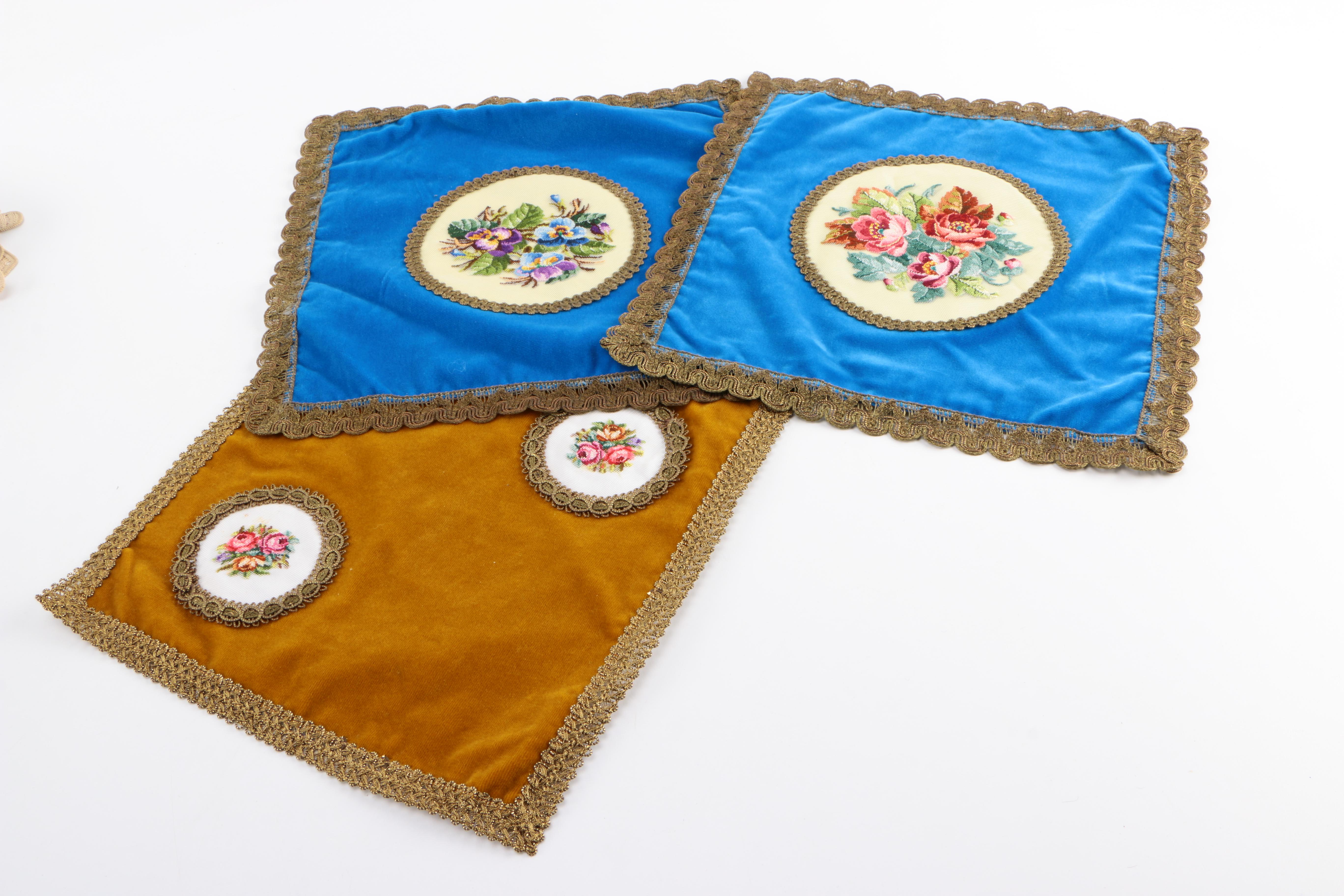 Decorative Textiles Including Doilies and Placemats