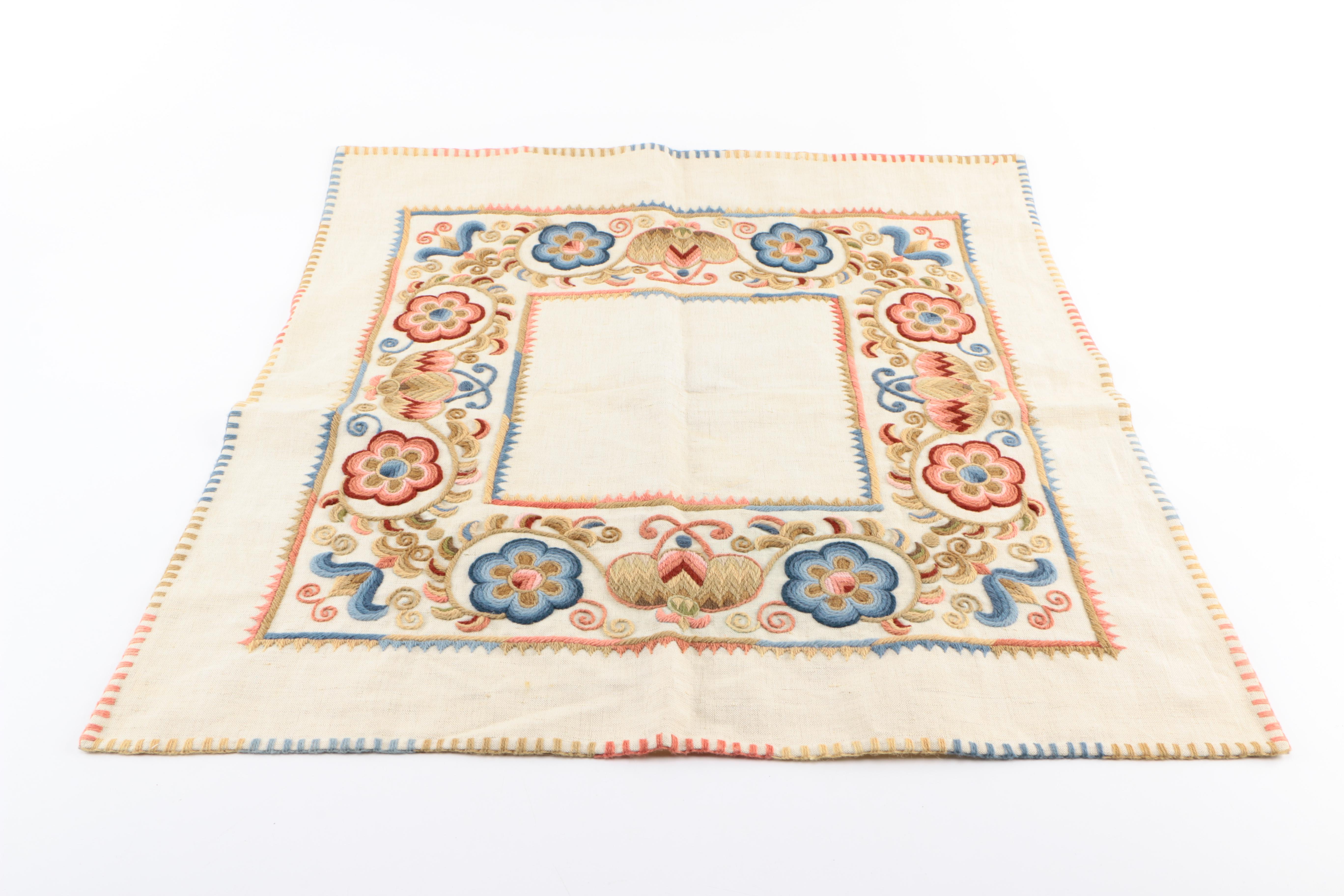 Decorative Textiles Including Doilies and Placemats