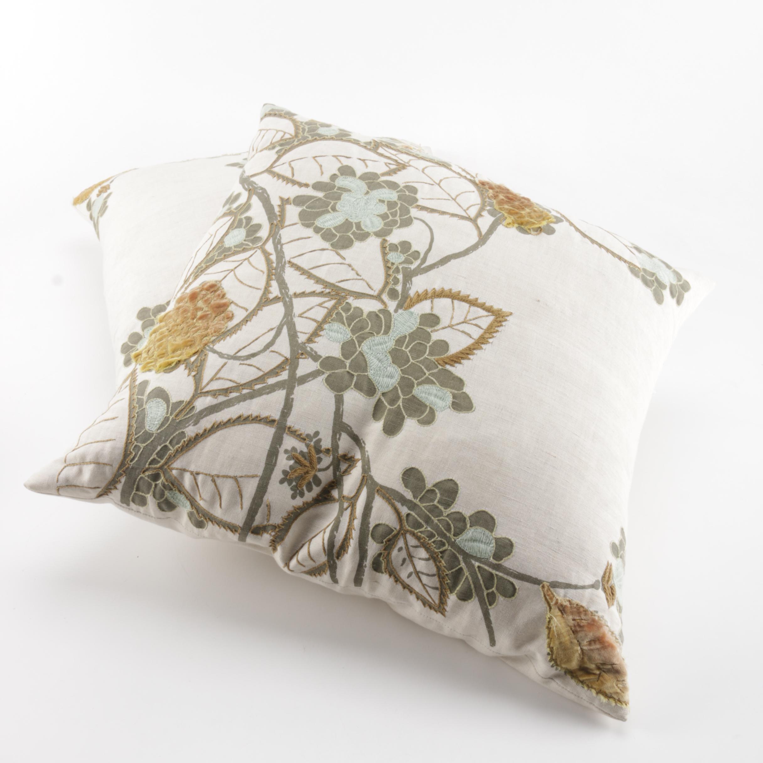 Floral Throw Pillows