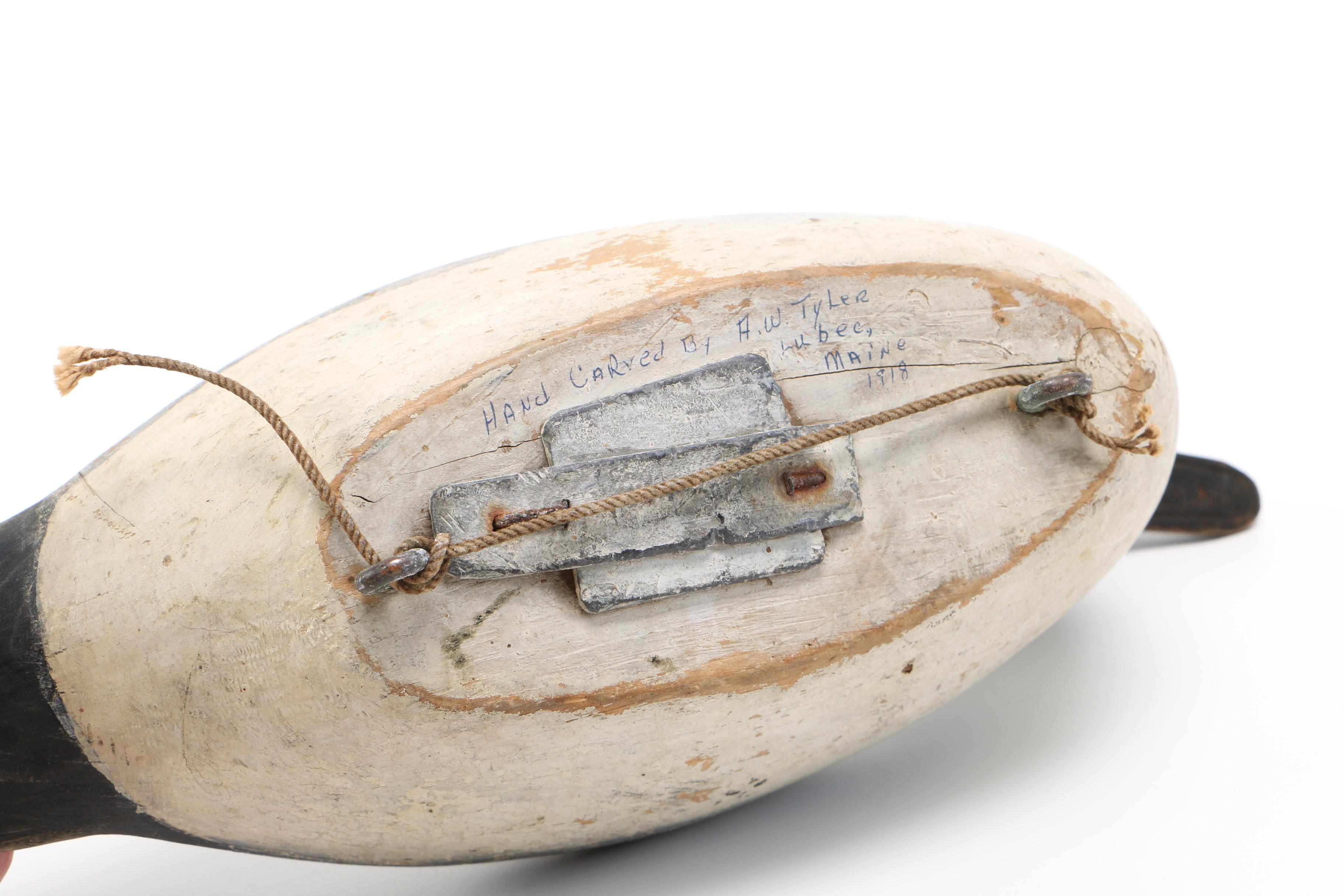 Antique Handcarved Duck Decoy