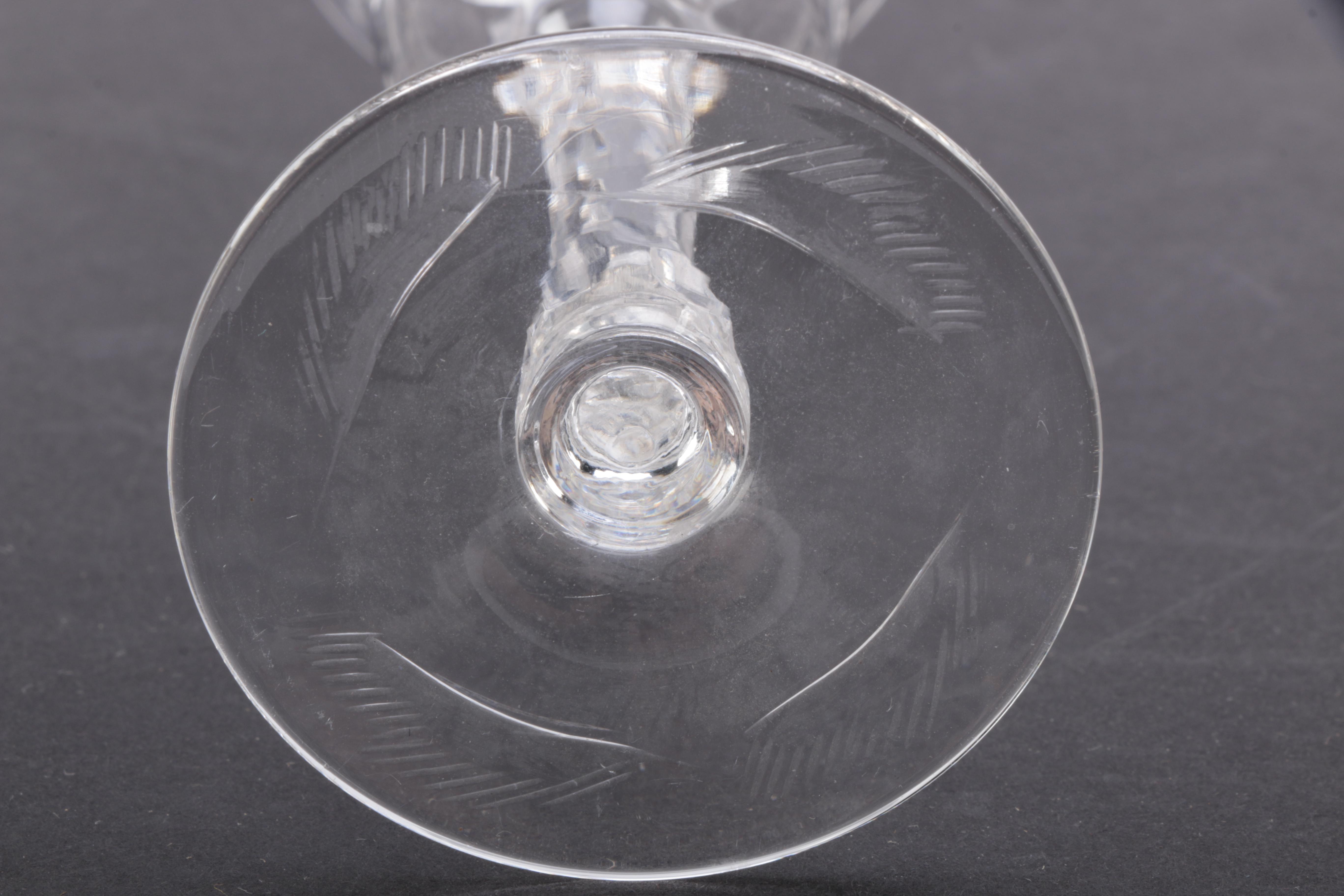 Crystal Cut Stemware