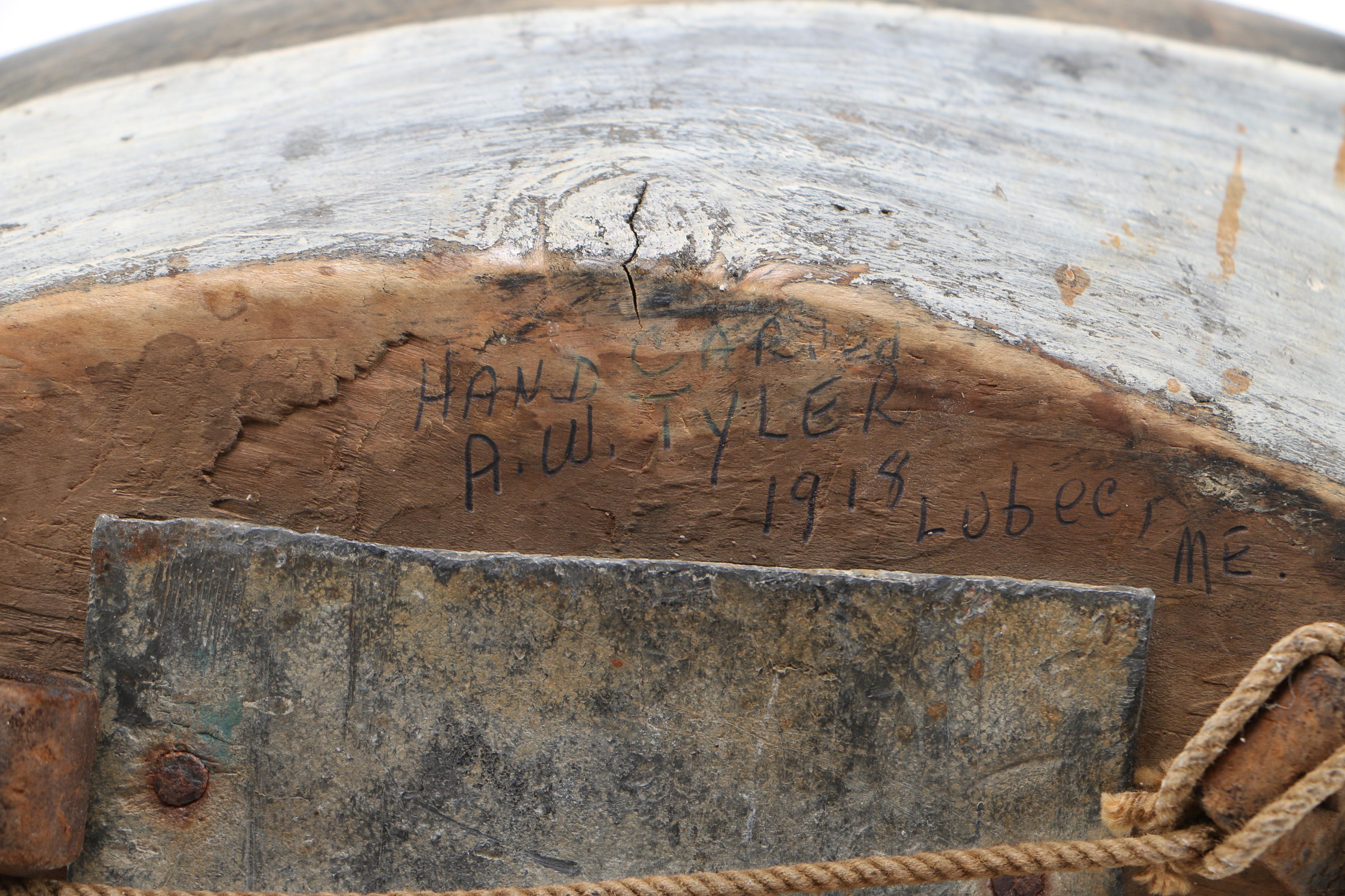 A.W. Tyler Hand Carved Duck Decoy