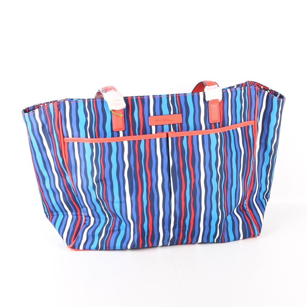 Vera Bradley Preppy Poly "Uptown" Baby Bag