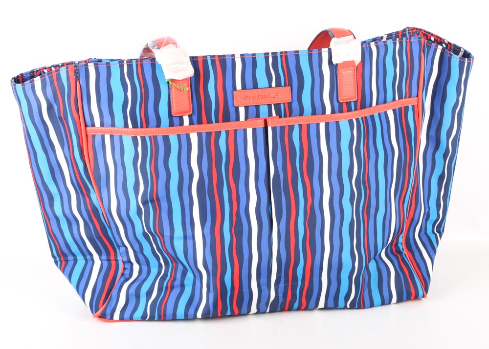 Vera Bradley Preppy Poly "Uptown" Baby Bag