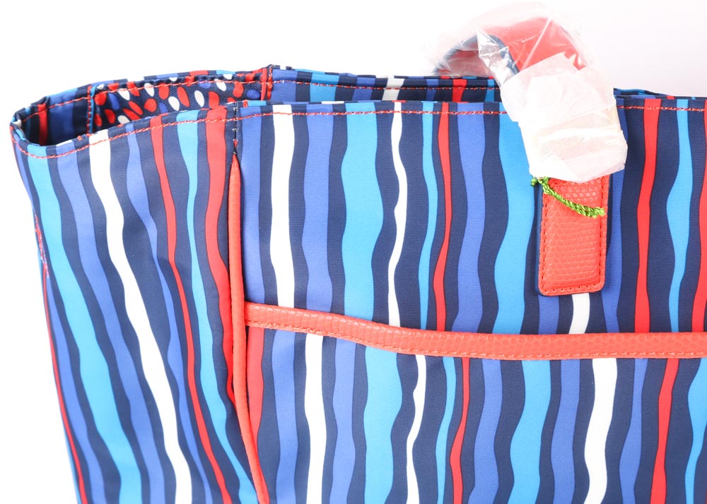 Vera Bradley Preppy Poly "Uptown" Baby Bag