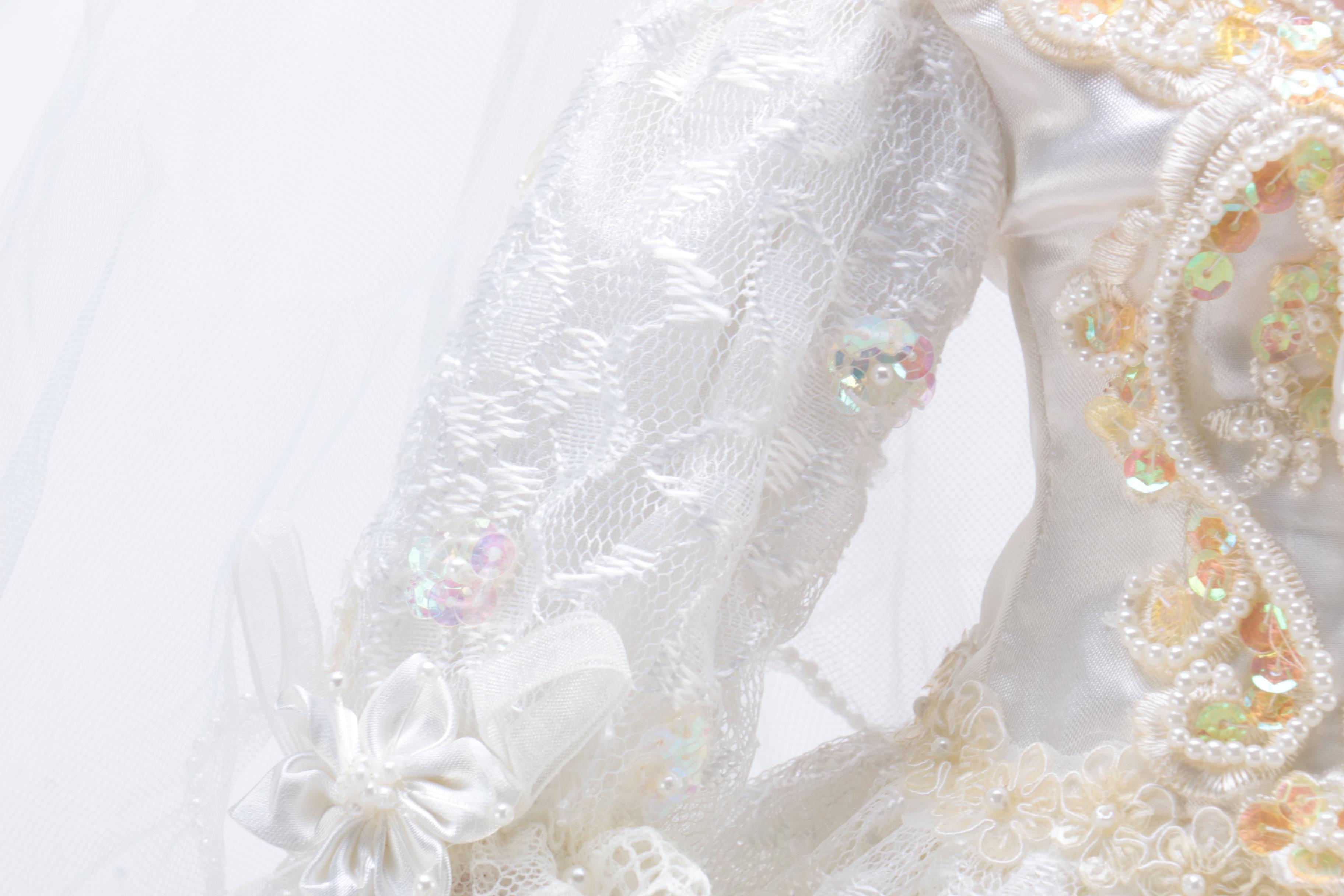 Paradise Galleries Porcelain Doll - "Jessica Bride"