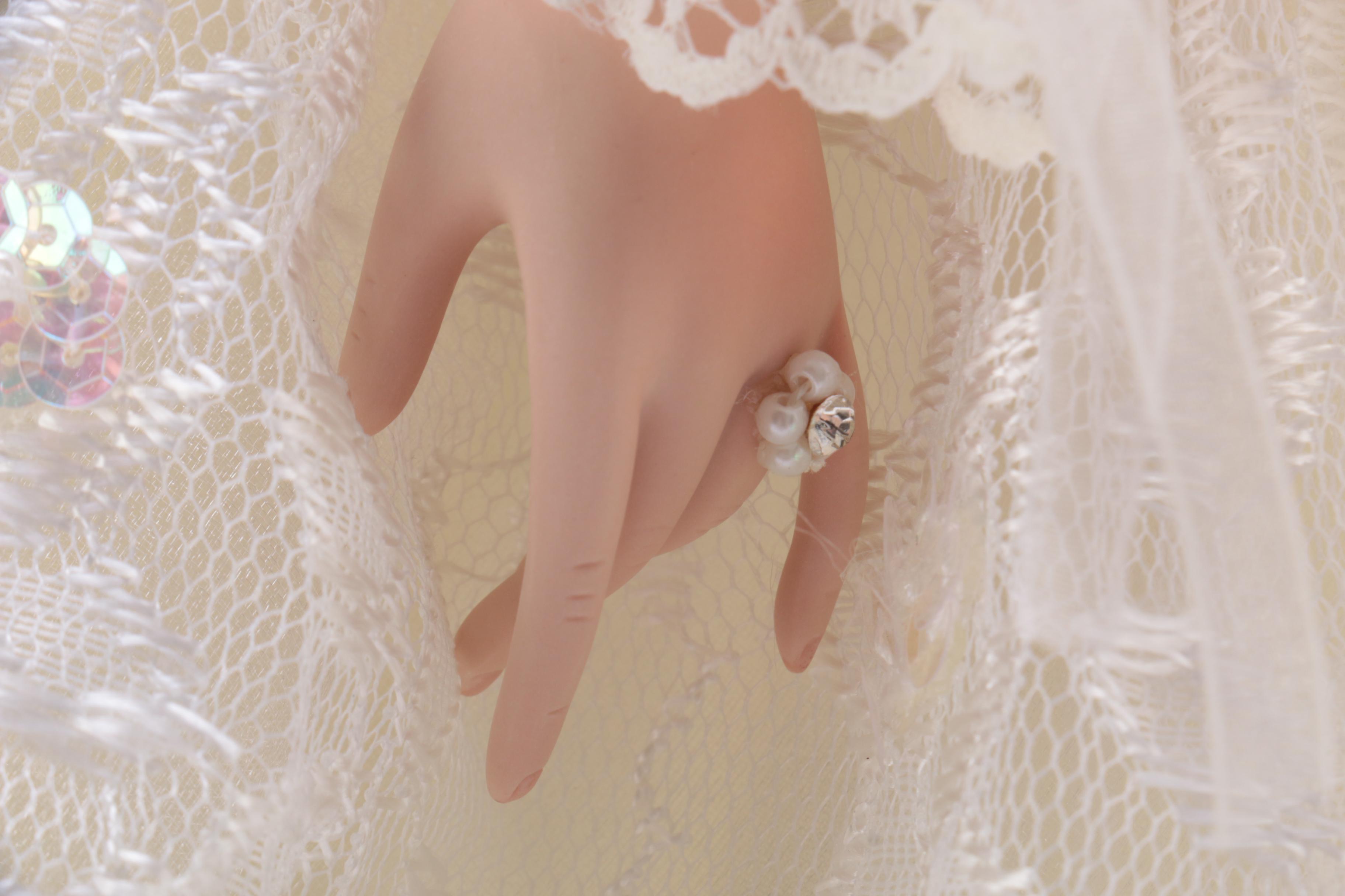 Paradise Galleries Porcelain Doll - "Jessica Bride"