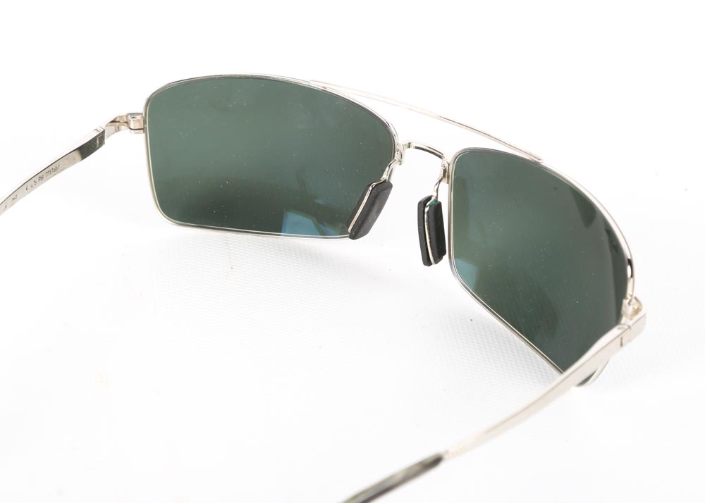 Men's Maui Jim Silver Tone Sunglasses with Case