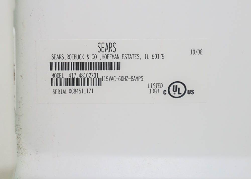 Kenmore Front Load Washer