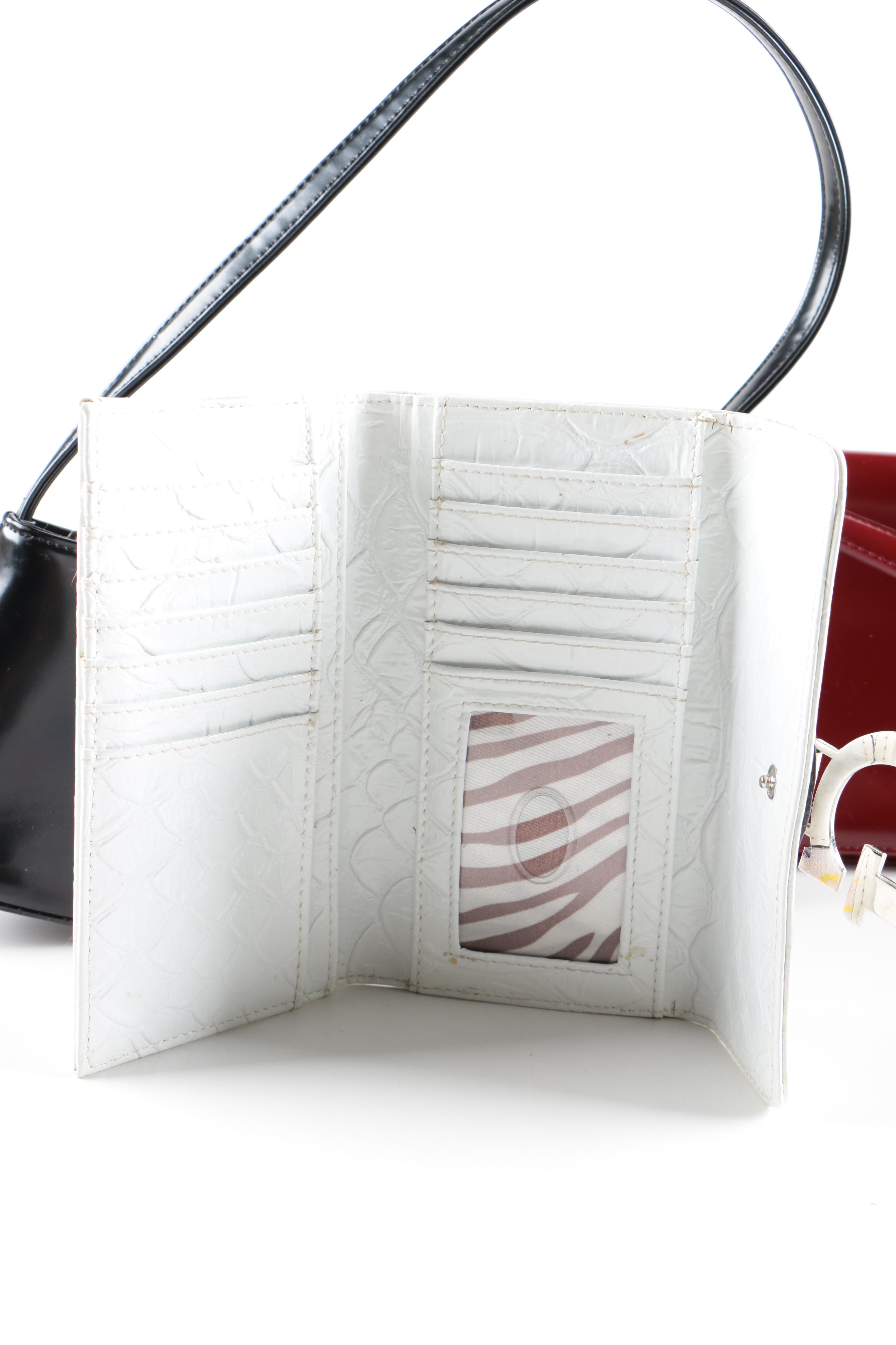 Guess  Leather Handbags and Monogram Wallet