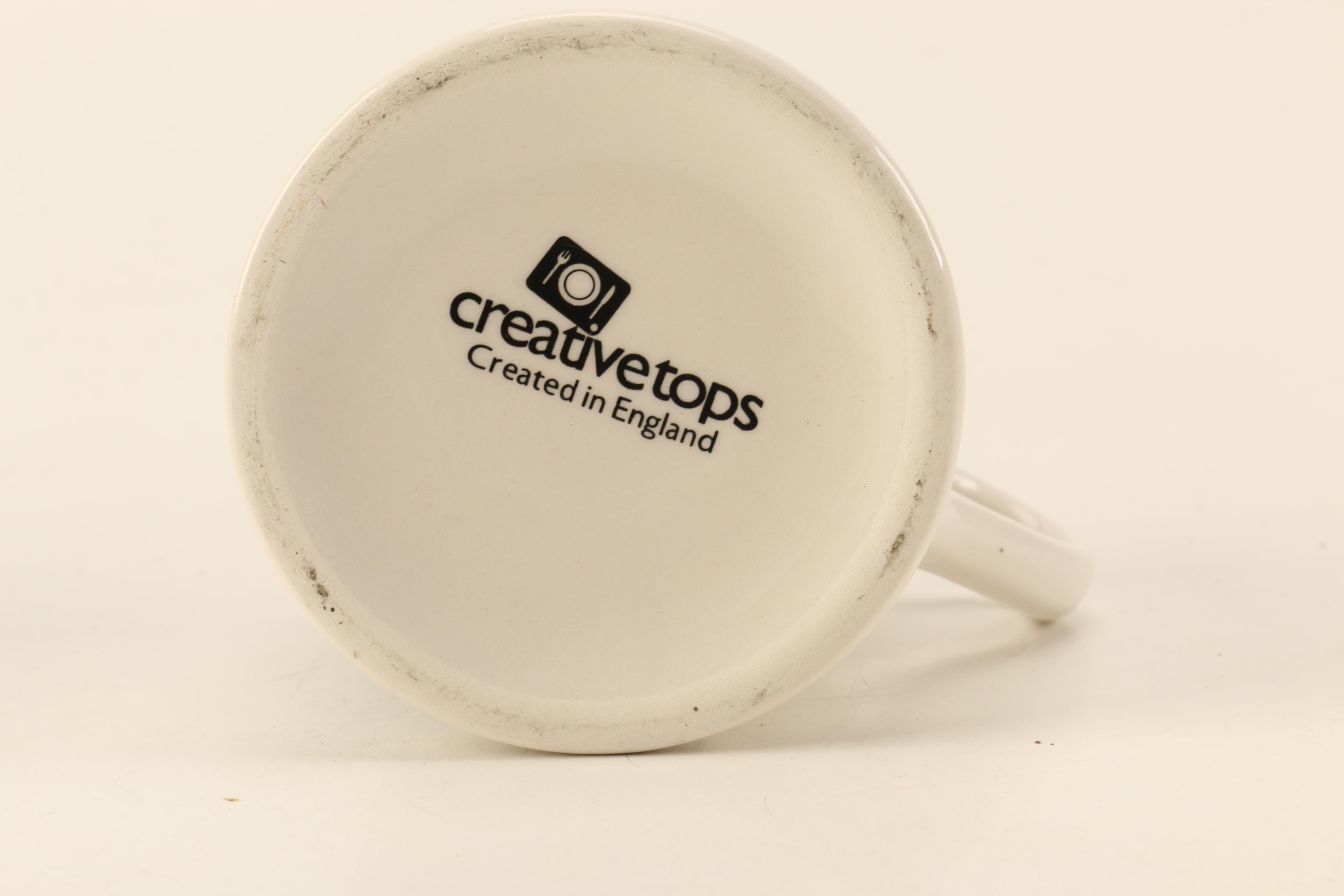 Monogrammed Ceramic Mugs