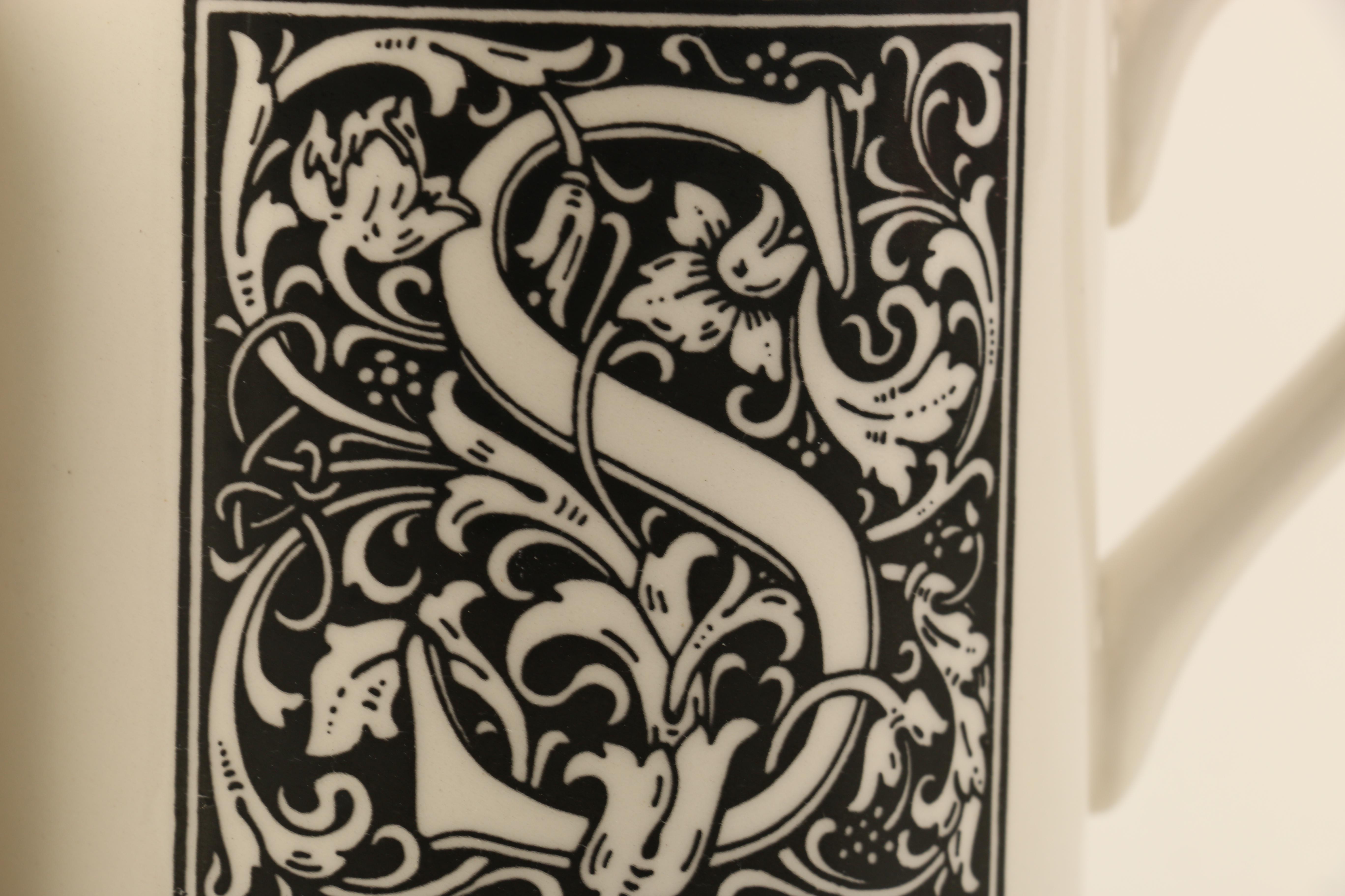 Monogrammed Ceramic Mugs