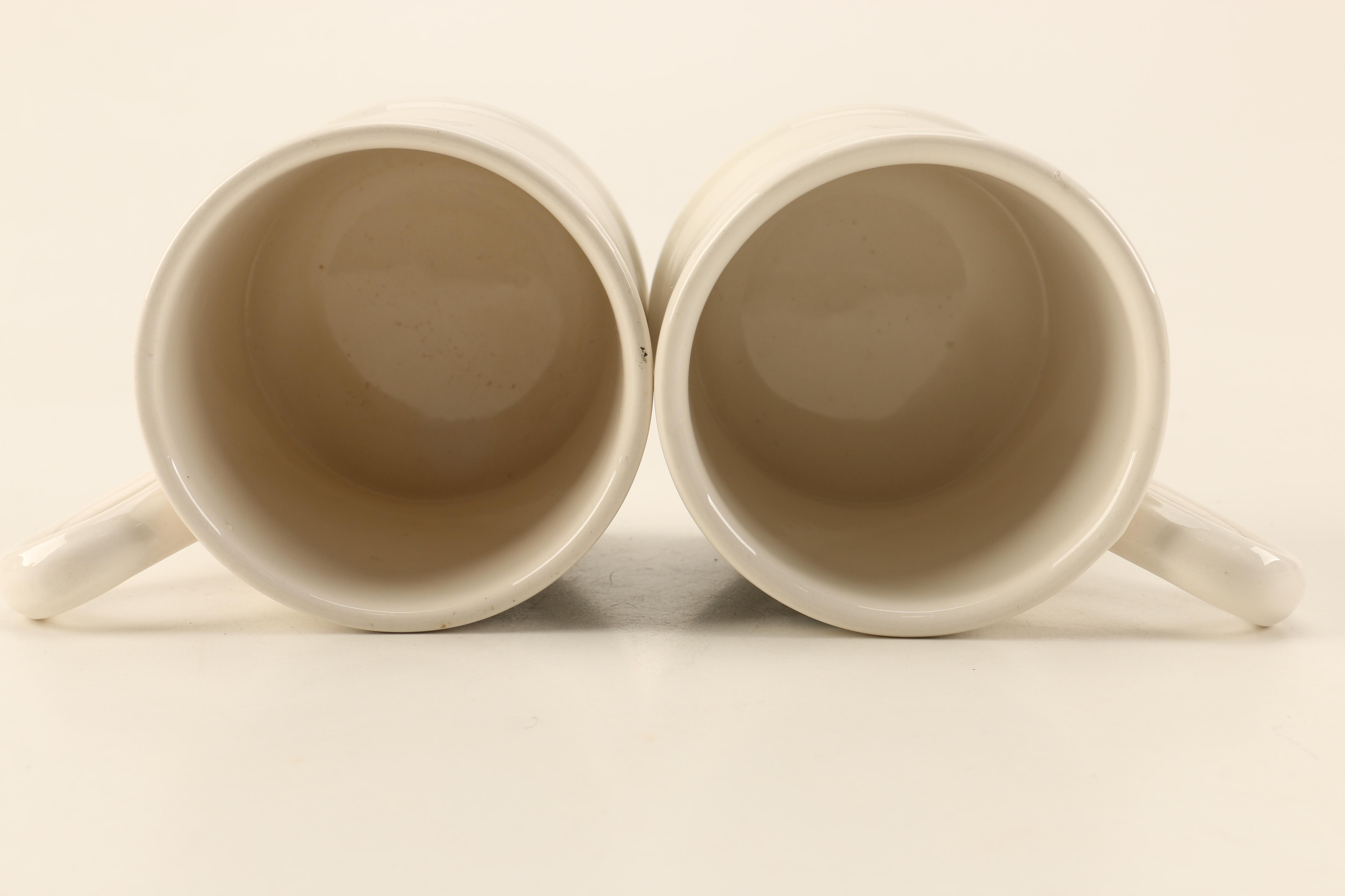 Monogrammed Ceramic Mugs