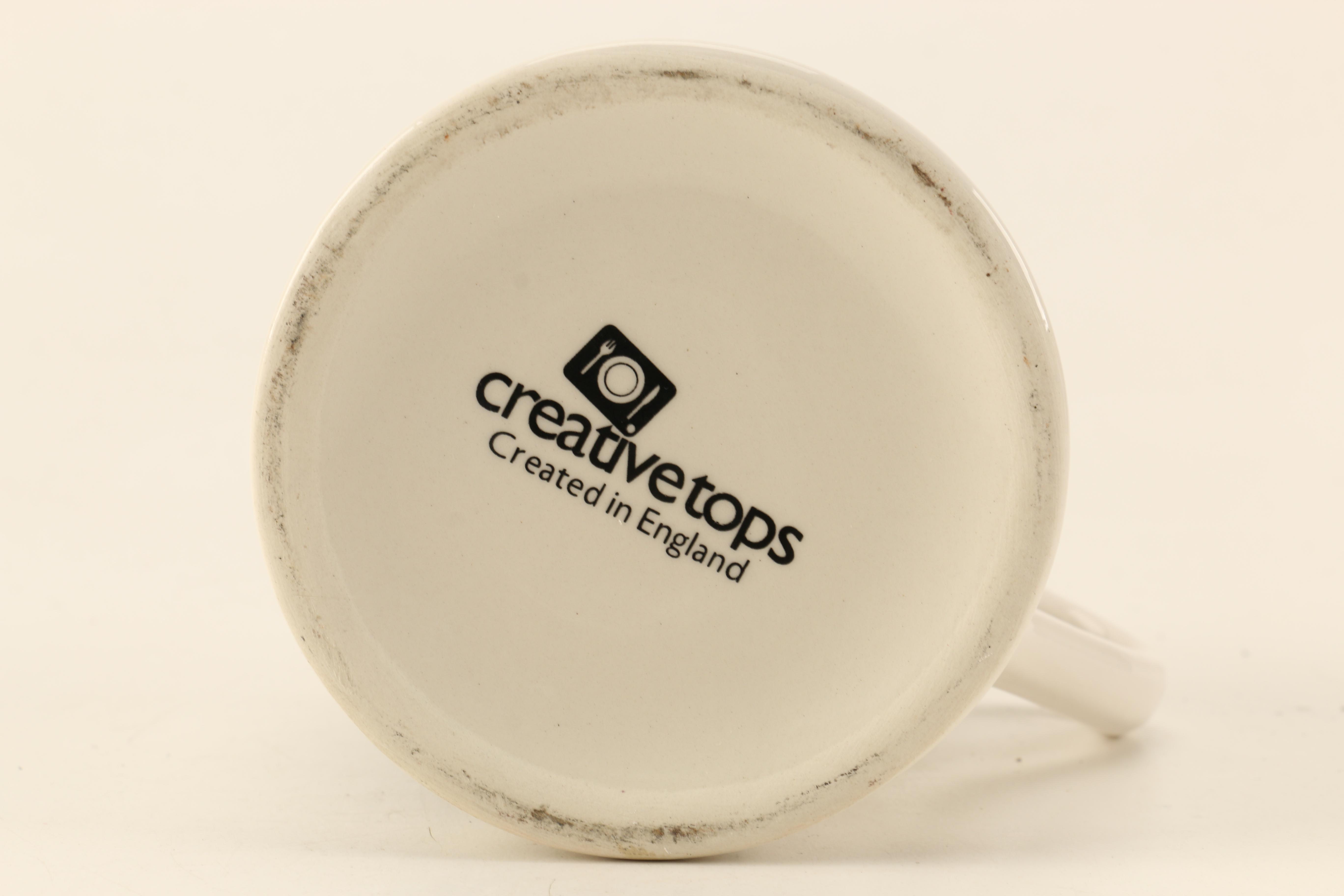 Monogrammed Ceramic Mugs