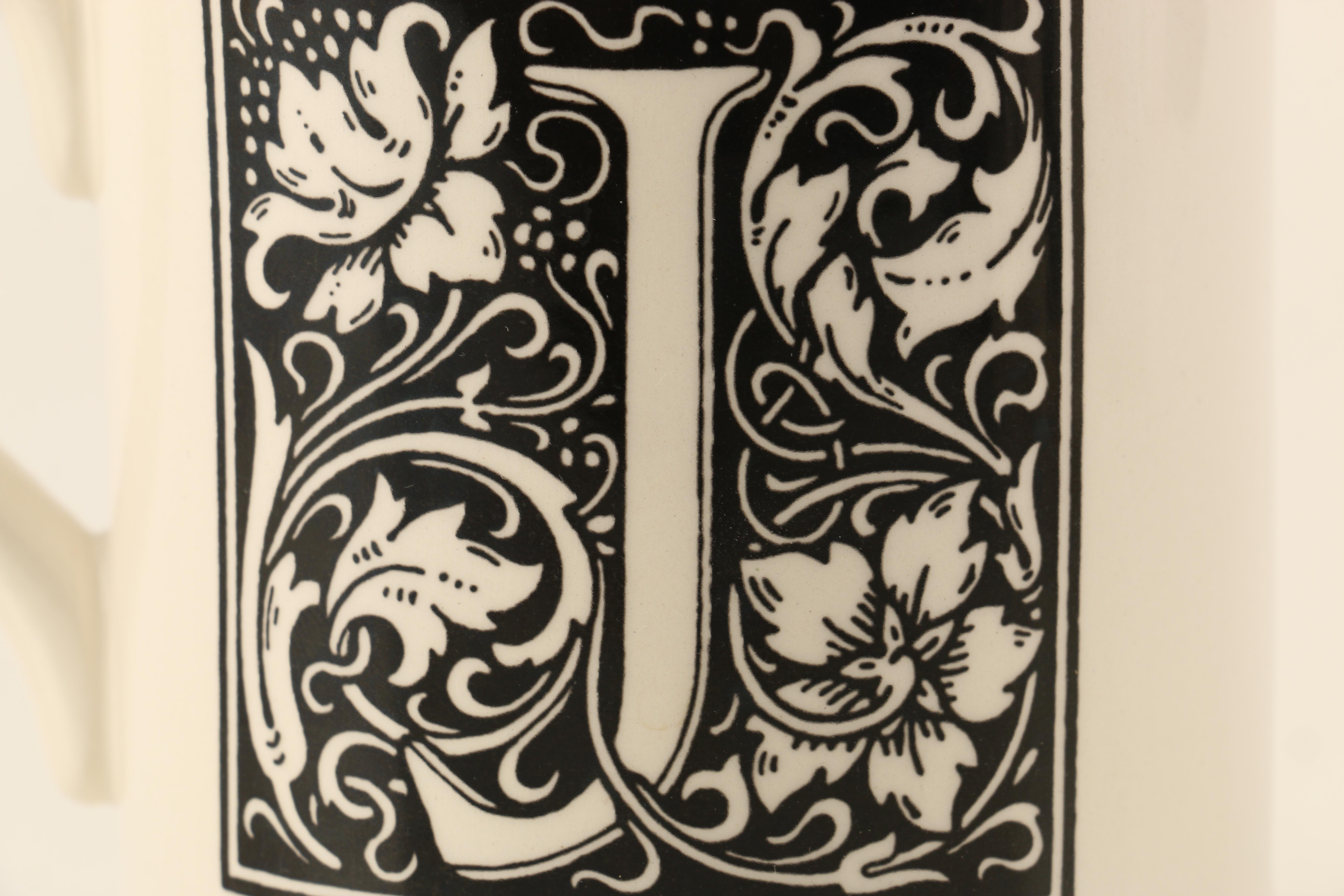 Monogrammed Ceramic Mugs